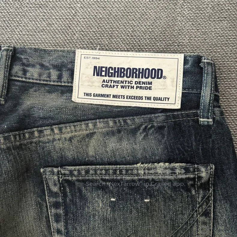 Neighborhood Neighborhood size L Cow King Denim Pants Size US 27 - 4 Thumbnail