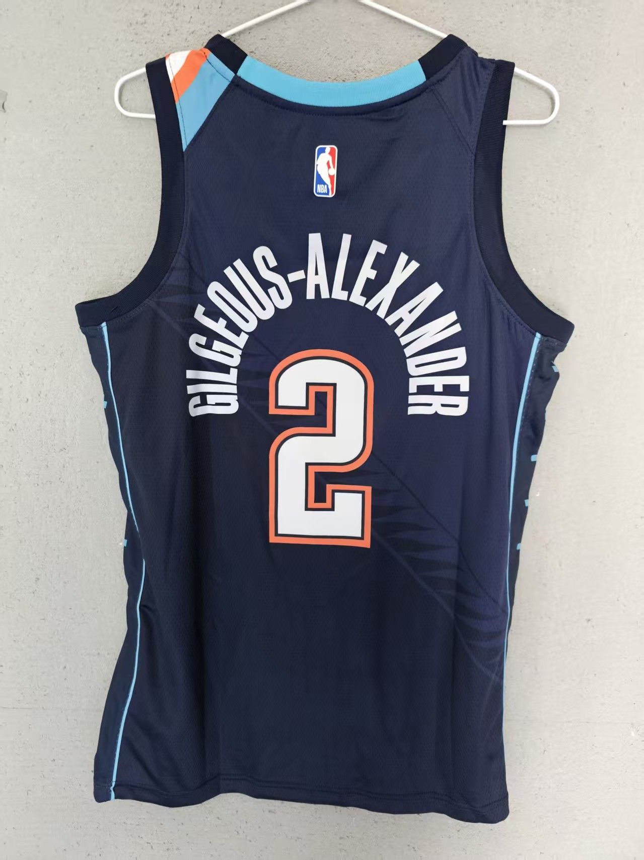NBA 25 26 Oklahoma City Thunder 2 Gilgeous-Alexander Jersey Size US XL / EU 56 / 4 - 1 Thumbnail