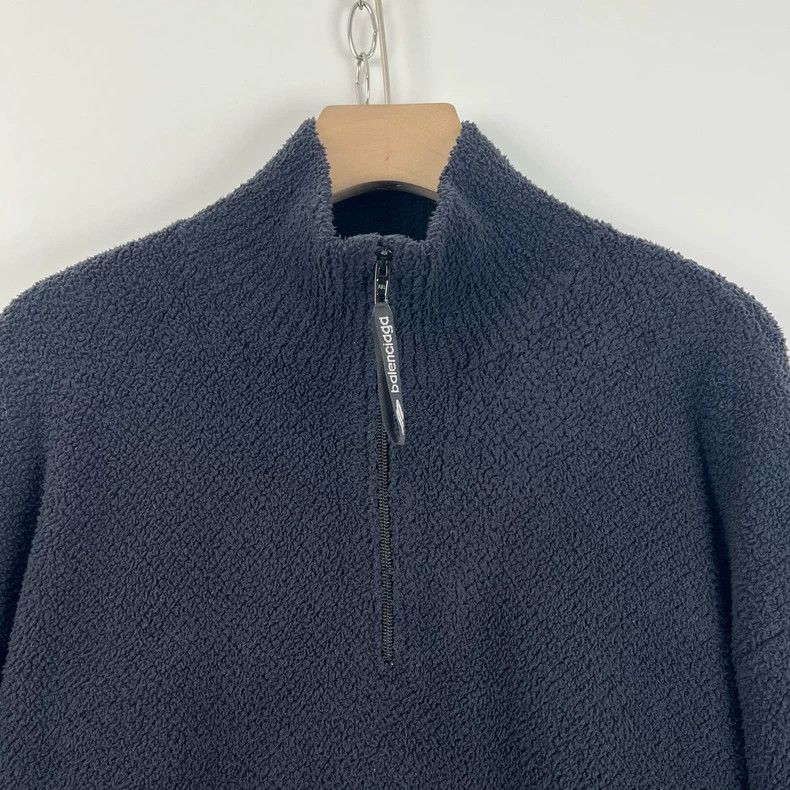 Balenciaga Balenciaga Ski series fleece high-neck zip-up top Size US XS / EU 42 / 0 - 3 Thumbnail