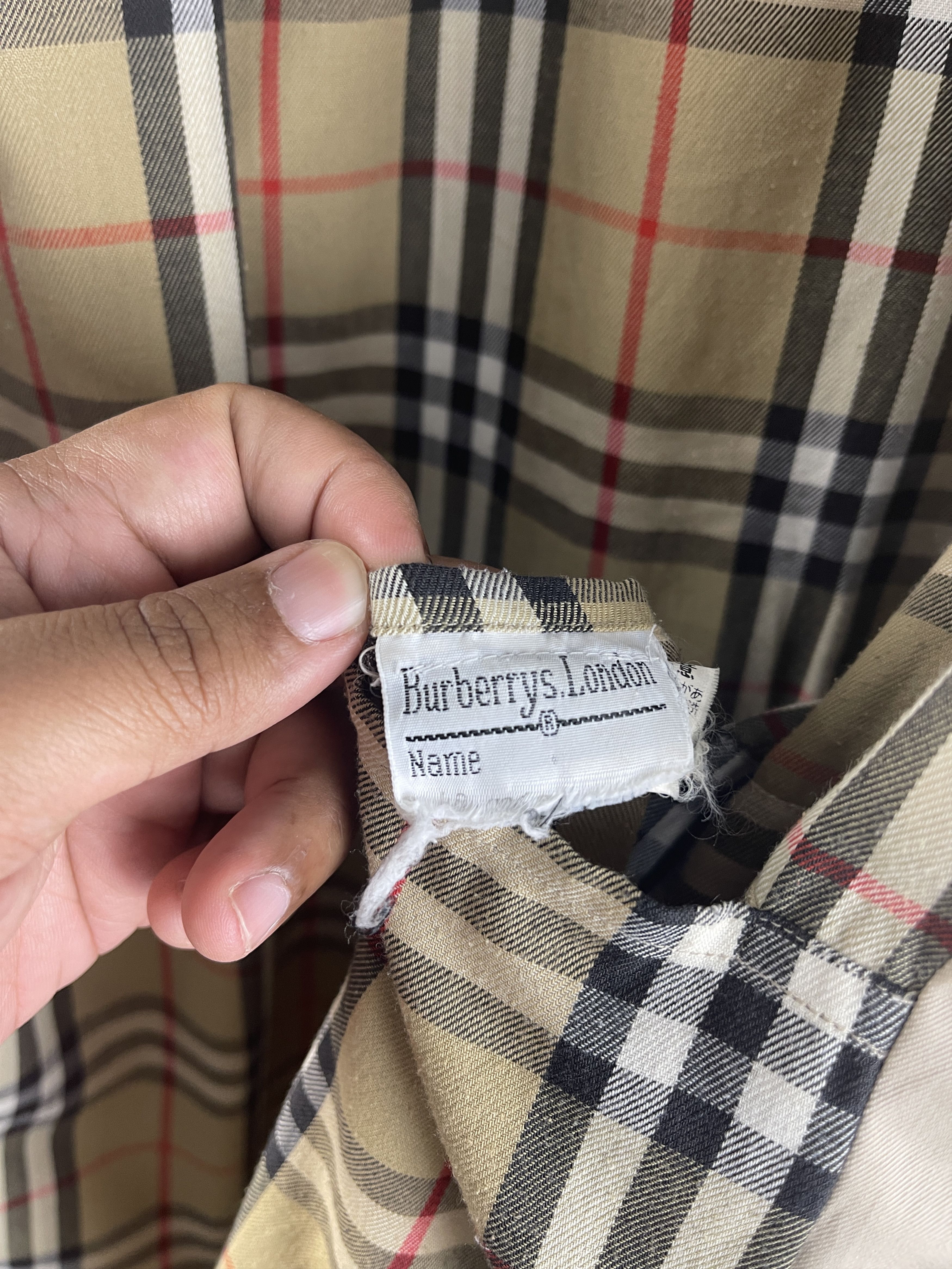 Burberry Prorsum Vintage Burberrys’ London Nova Check Coat Made In England Size US M / EU 48-50 / 2 - 17 Thumbnail