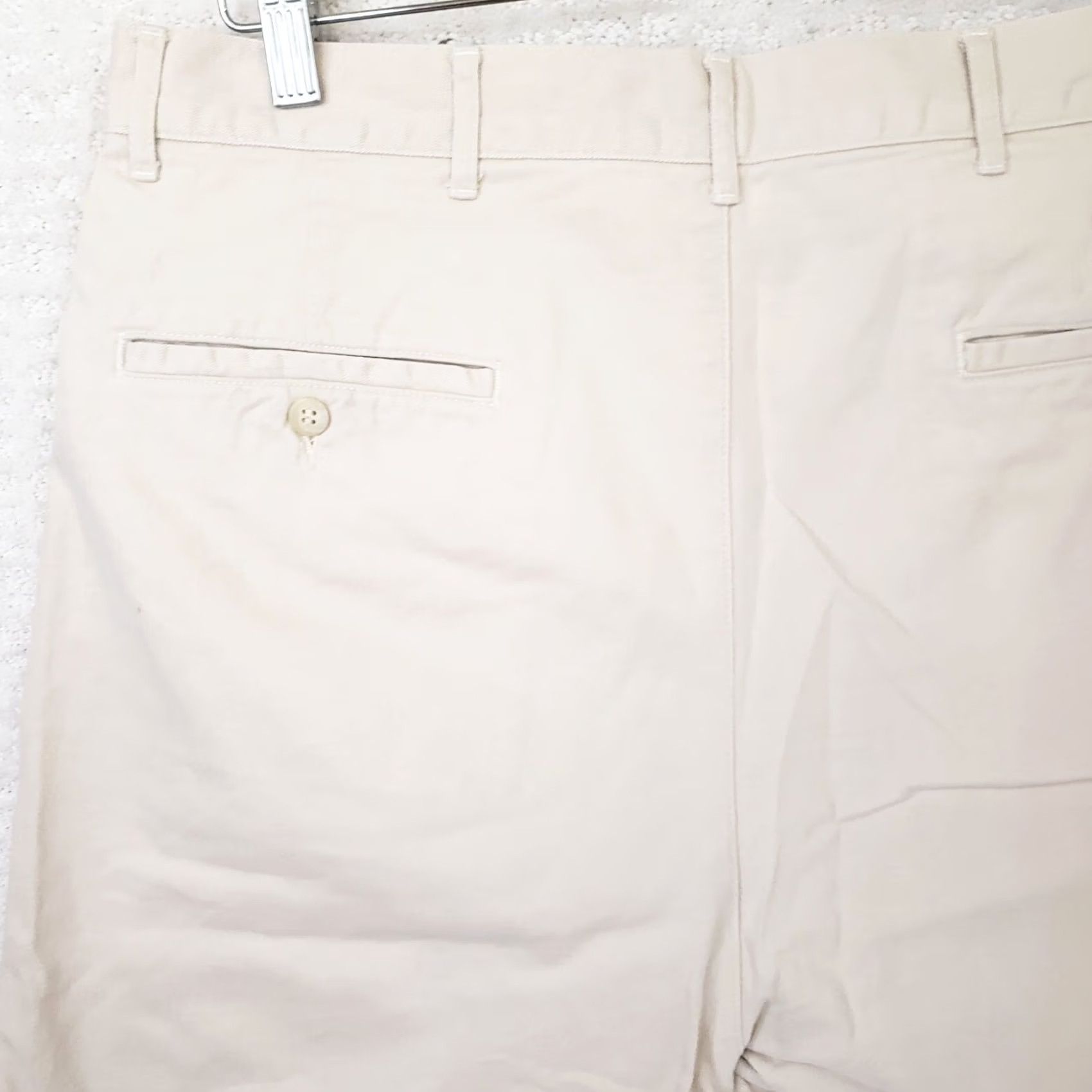 Polo Ralph Lauren Polo Ralph Lauren Shorts Mens 34 Beige Pleated Chino Cotton Twill Zip Button Logo Pockets 9in Inseam Regular Size US S / EU 44-46 / 1 - 6 Thumbnail