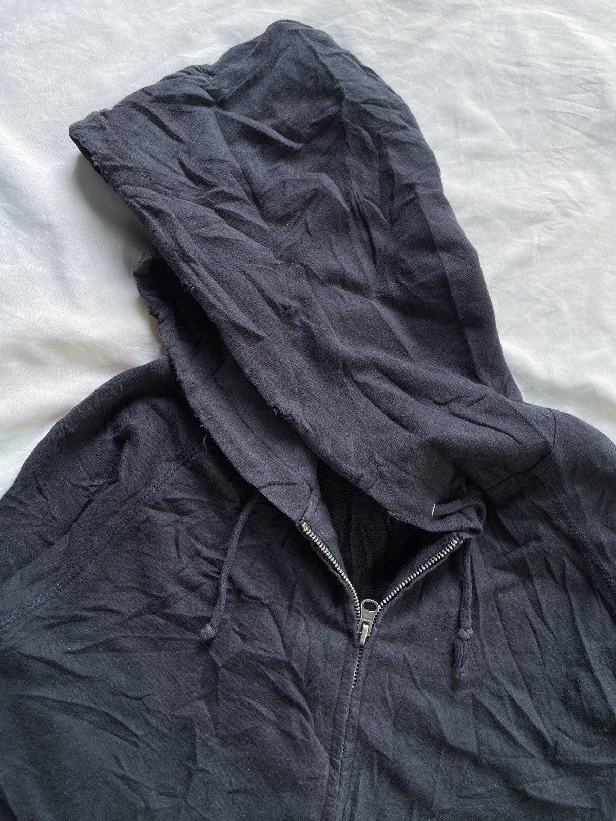 Beauty Beast RAMPAGE DISTRESSED PUNK ZIP HOODIE number nine rick owens Size US M / EU 48-50 / 2 - 7 Thumbnail