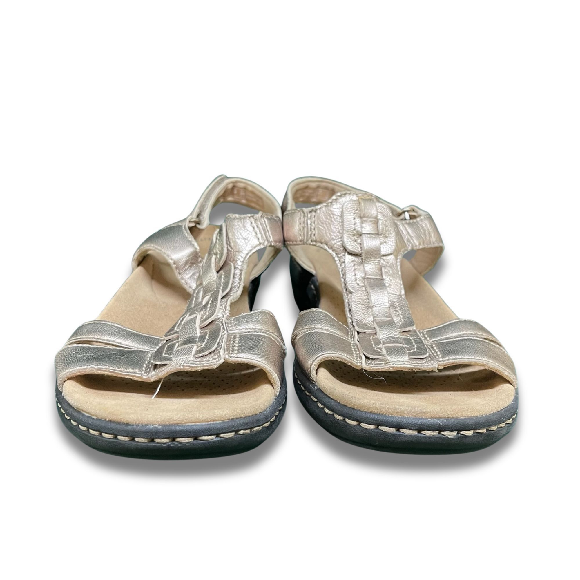 Clarks Clarks Laurieann Kay Womens Sandals Metallic Leather Adjusta Size US 6 / IT 36 - 2 Thumbnail