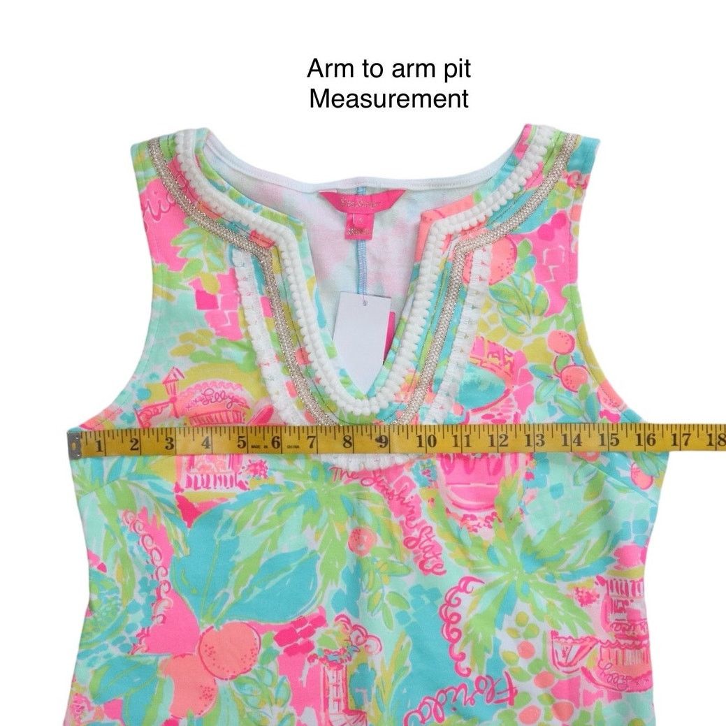 Lilly Pulitzer NWT Lilly Pulitzer Harper Shift Dress Size Small 002173 Size S / US 4 / IT 40 - 4 Thumbnail