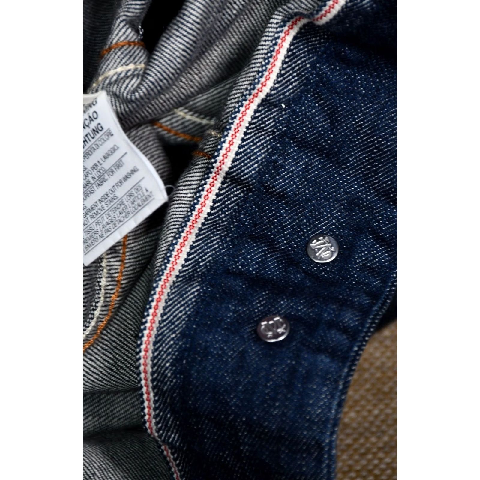 Marlboro Marlboro Denim Jacket Men's L Blue Solid Cotton Denim Jacket Regular Mens 90s Classic Size US L / EU 52-54 / 3 - 7 Thumbnail