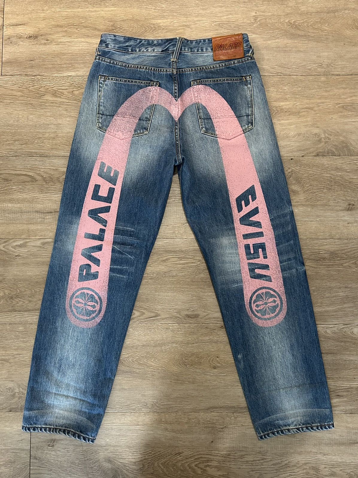 Evisu × Palace Evisu x Palace 2008 Classic Daicock Denim Indigo Size US 32 / EU 48 - 3 Thumbnail