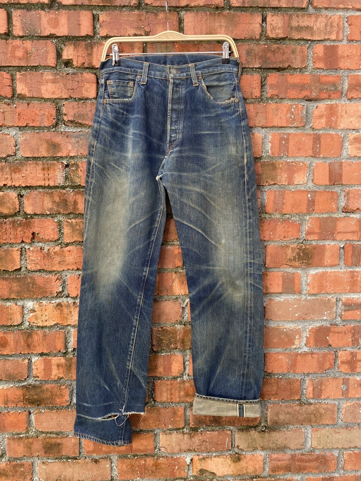 Levi's × Levi's Vintage Clothing × Vintage W30x32.5 Vintage levi's 501xx redline big E made in USA Size US 30 / EU 46 - 1 Thumbnail