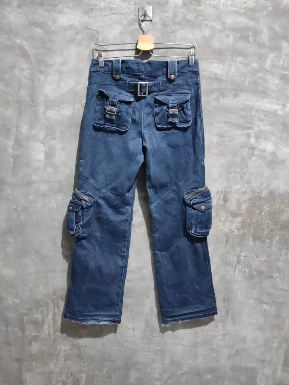 Japanese Brand Dalin Multipocket 3D Pocket Cargo Pants release hem Size 30" / US 8 / IT 44 - 5 Thumbnail