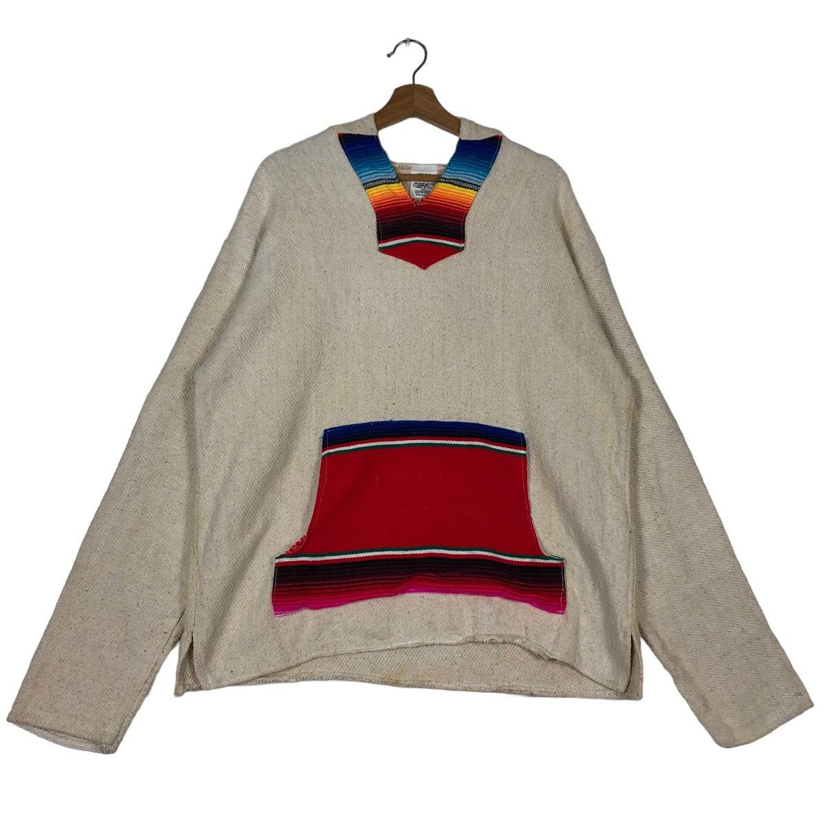 Japanese Brand 🔥Vintage Molina Hoodie Pull Over Inspire Kapital Japan Size US XL / EU 56 / 4 - 1 Thumbnail