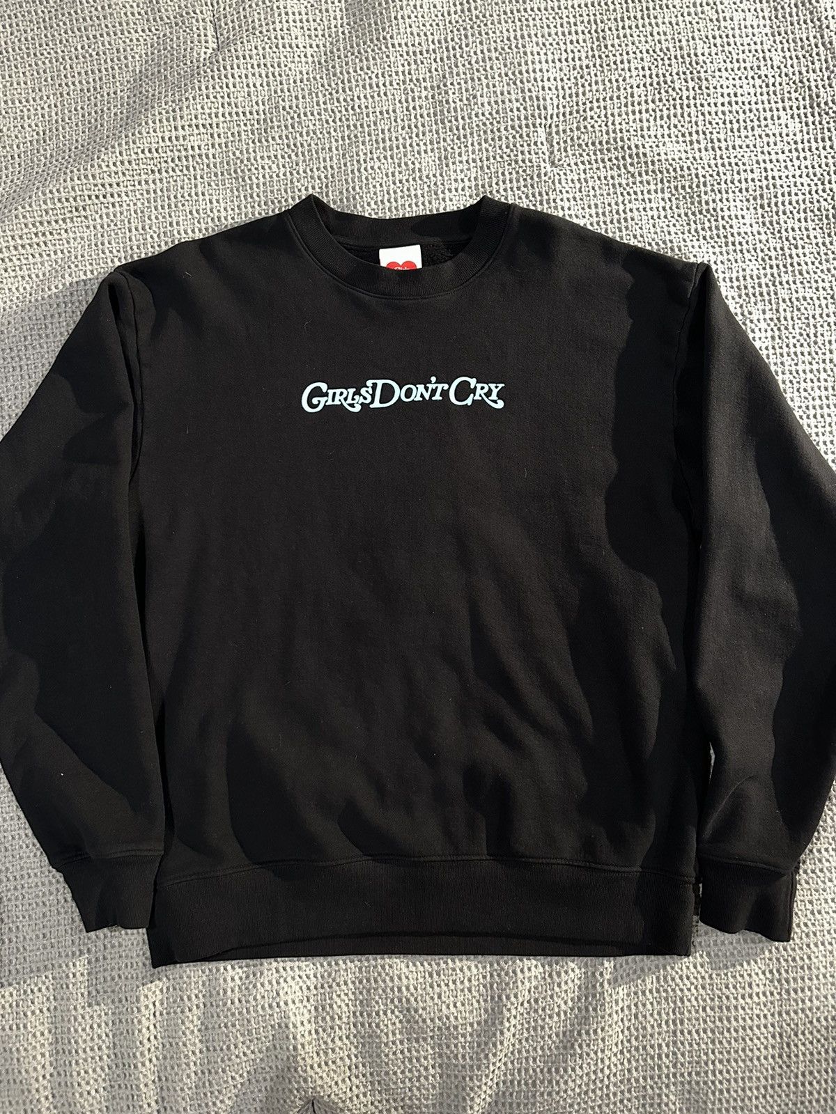 トップス Girls Don't Cry Angel Knit Girls Don't Cry - Verdy GDC Angel Crewneck Sweatshirt - Baby