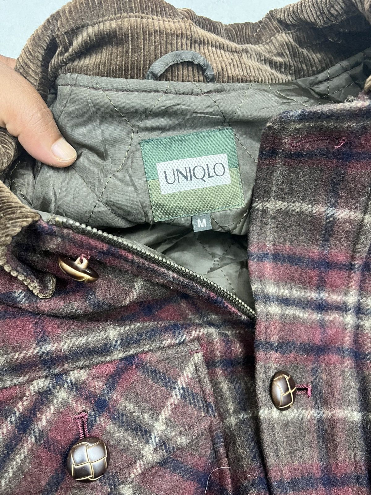 Uniqlo VTG UNIQLO WOOL CPO JACKET Size US M / EU 48-50 / 2 - 7 Thumbnail