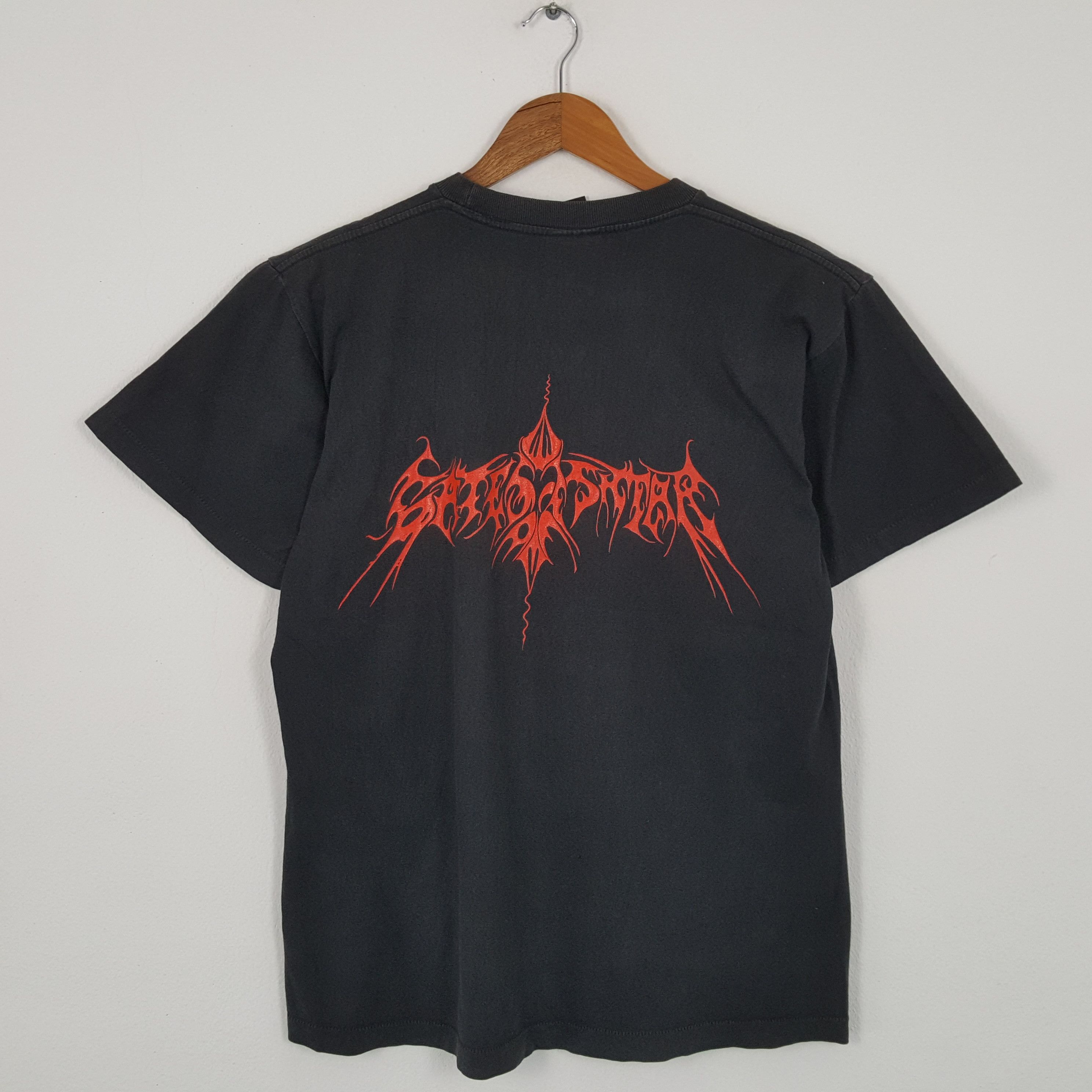 Band Tees × Vintage Vintage GATES OF ISHTAR Swedish Death Metal Band T-Shirts Size US L / EU 52-54 / 3 - 3 Thumbnail