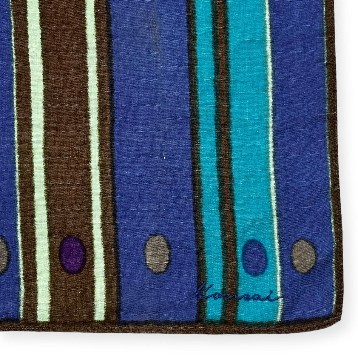Japanese Brand Kansai Handkerchief Neckerchief Bandana Pocketsquare Size ONE SIZE - 2 Thumbnail