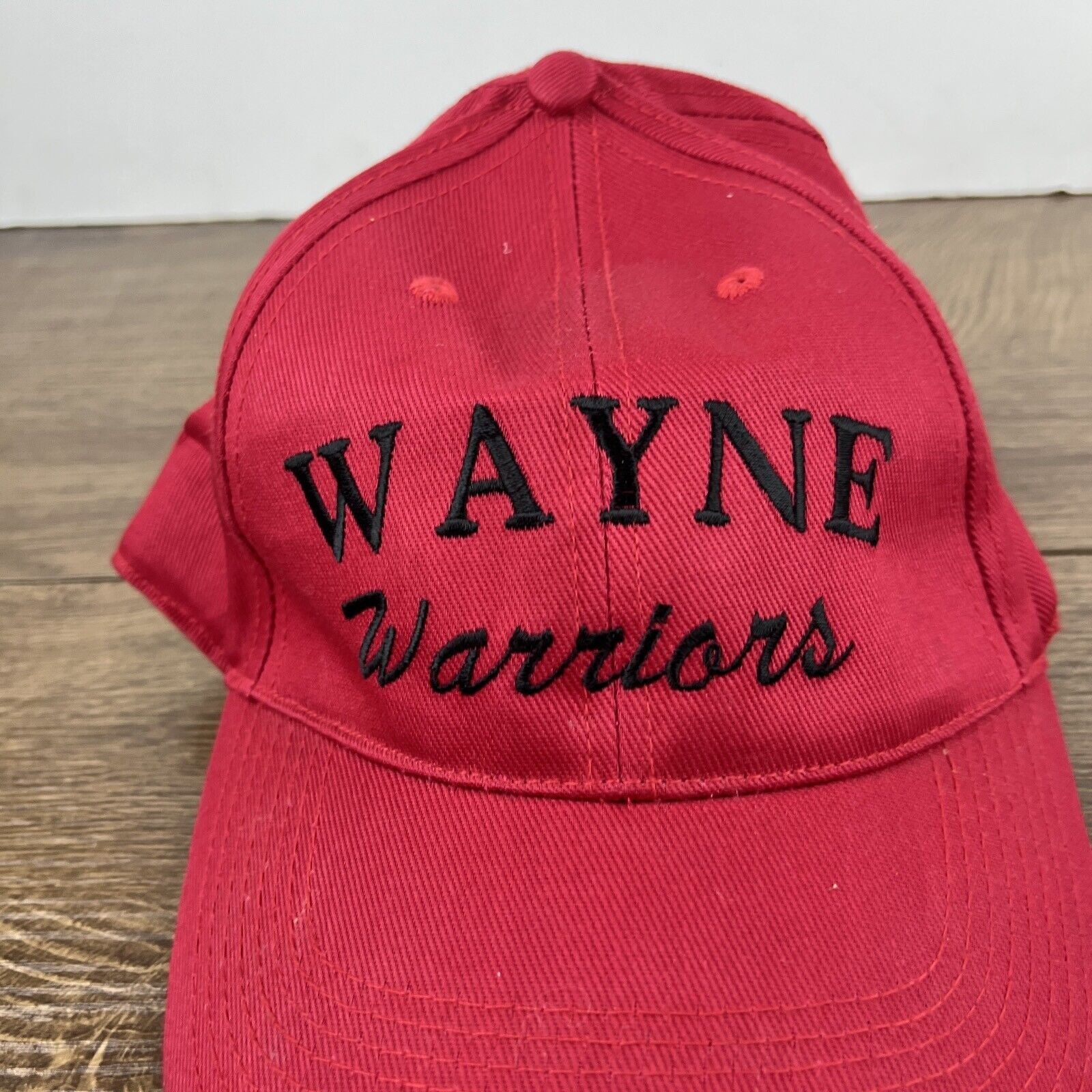 Other Wayne Warriors Hat Wayne Warrior Red Adjustable Hat Adult Si Size ONE SIZE - 7 Thumbnail