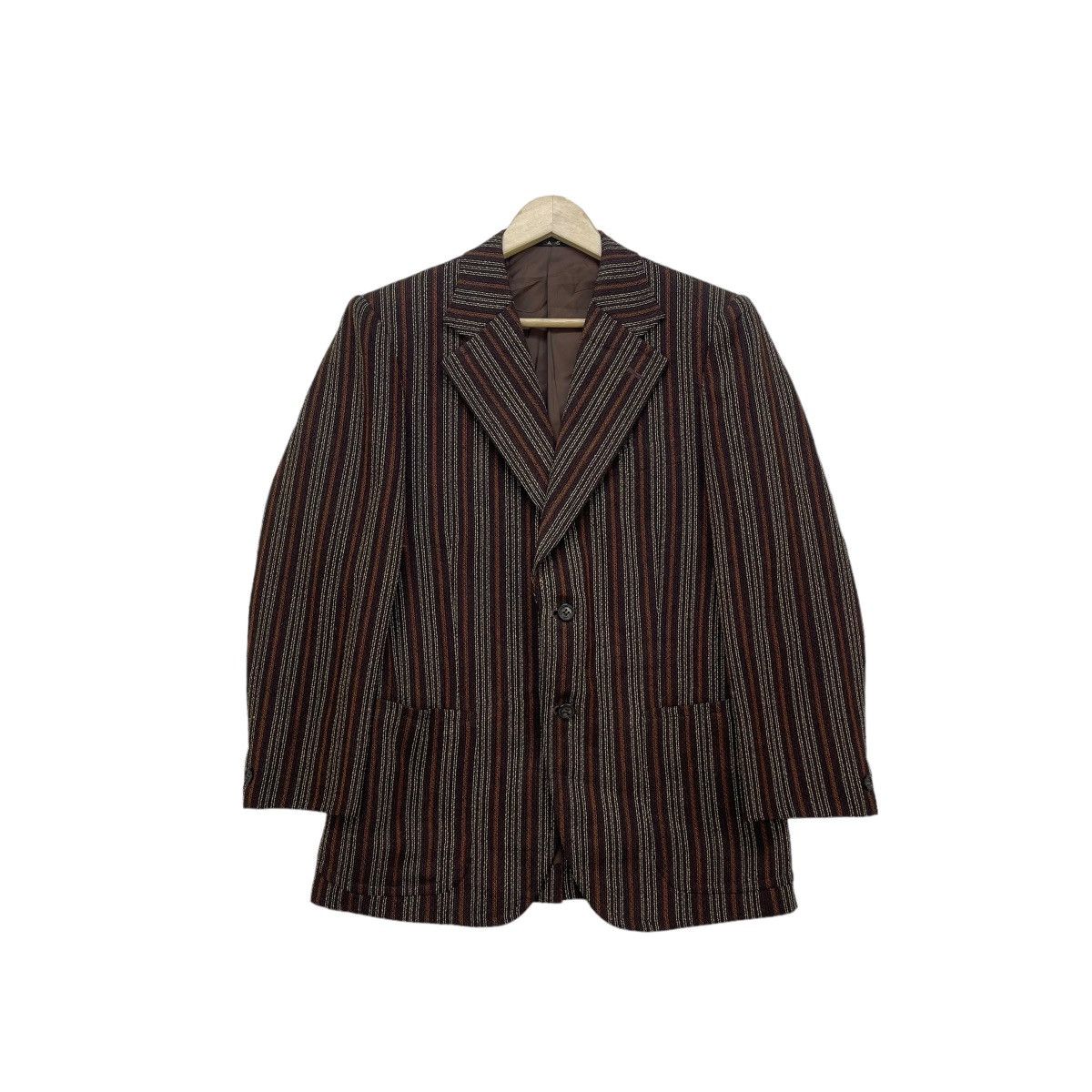 DAKS × Vintage Vintage Nice Design Daks London Stripe Jacket Size US S / EU 44-46 / 1 - 2 Thumbnail
