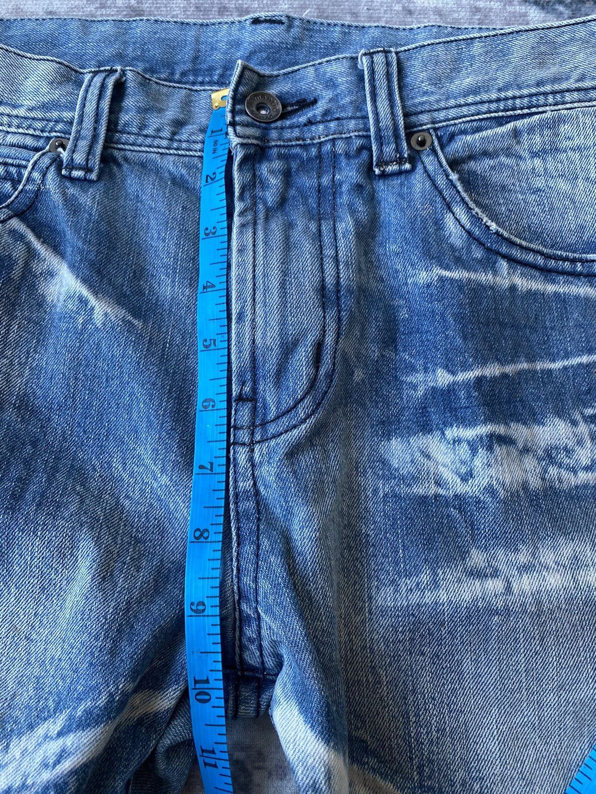 In The Attic × Japanese Brand × semanticdesign Semantic Design Bleach Denim Size US 32 / EU 48 - 9 Thumbnail