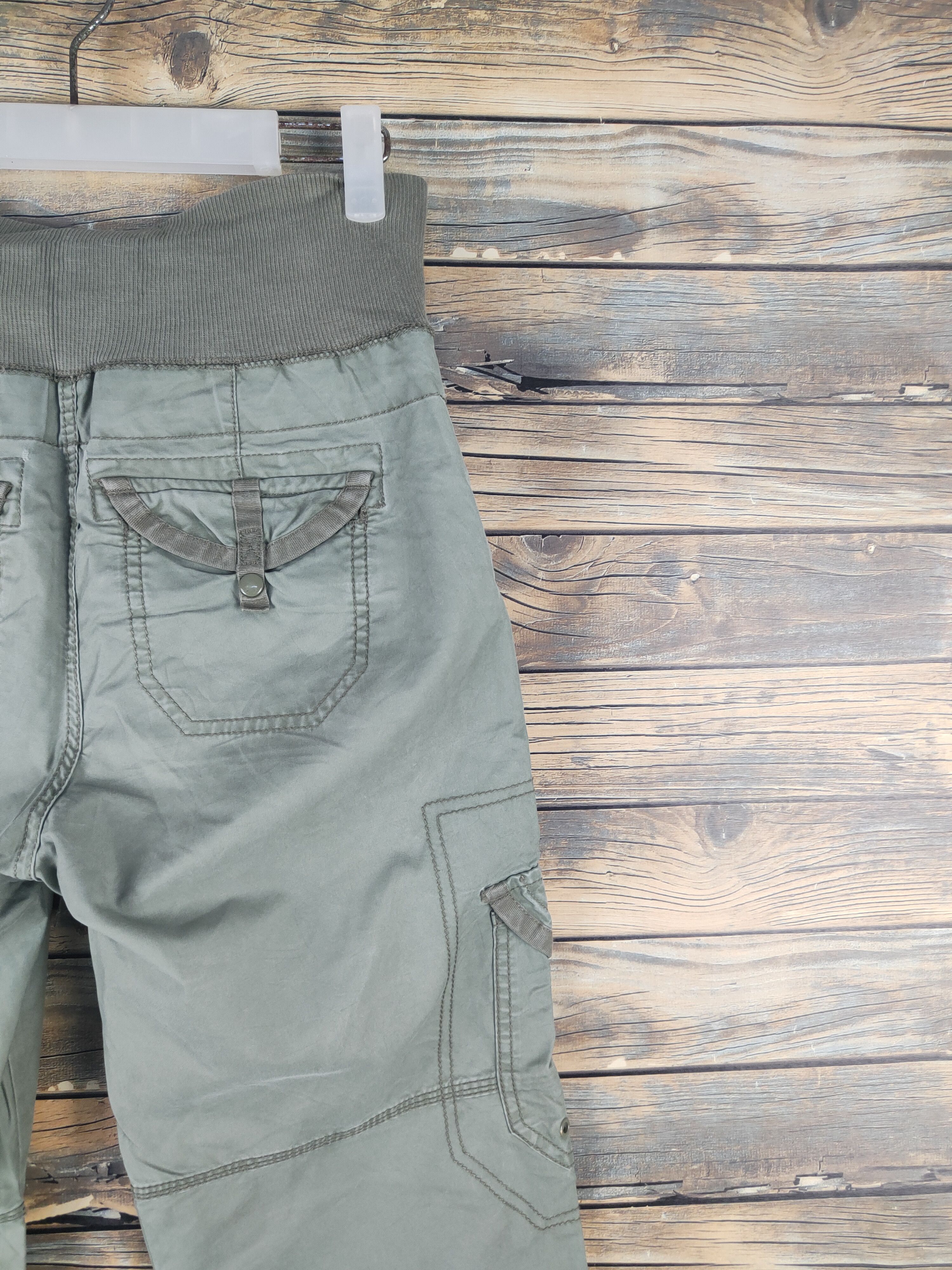 Japanese Brand Japanese Brand Green Multipocket Tactical Cargo Pants #1527 Size US 28 / EU 44 - 10 Thumbnail