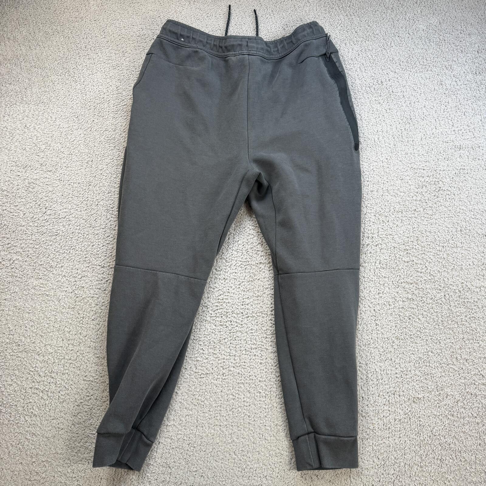 Nike Nike Tech Fleece Joggers Men L Dark Grey Athletic Sweatpants Size US 34 / EU 50 - 2 Thumbnail