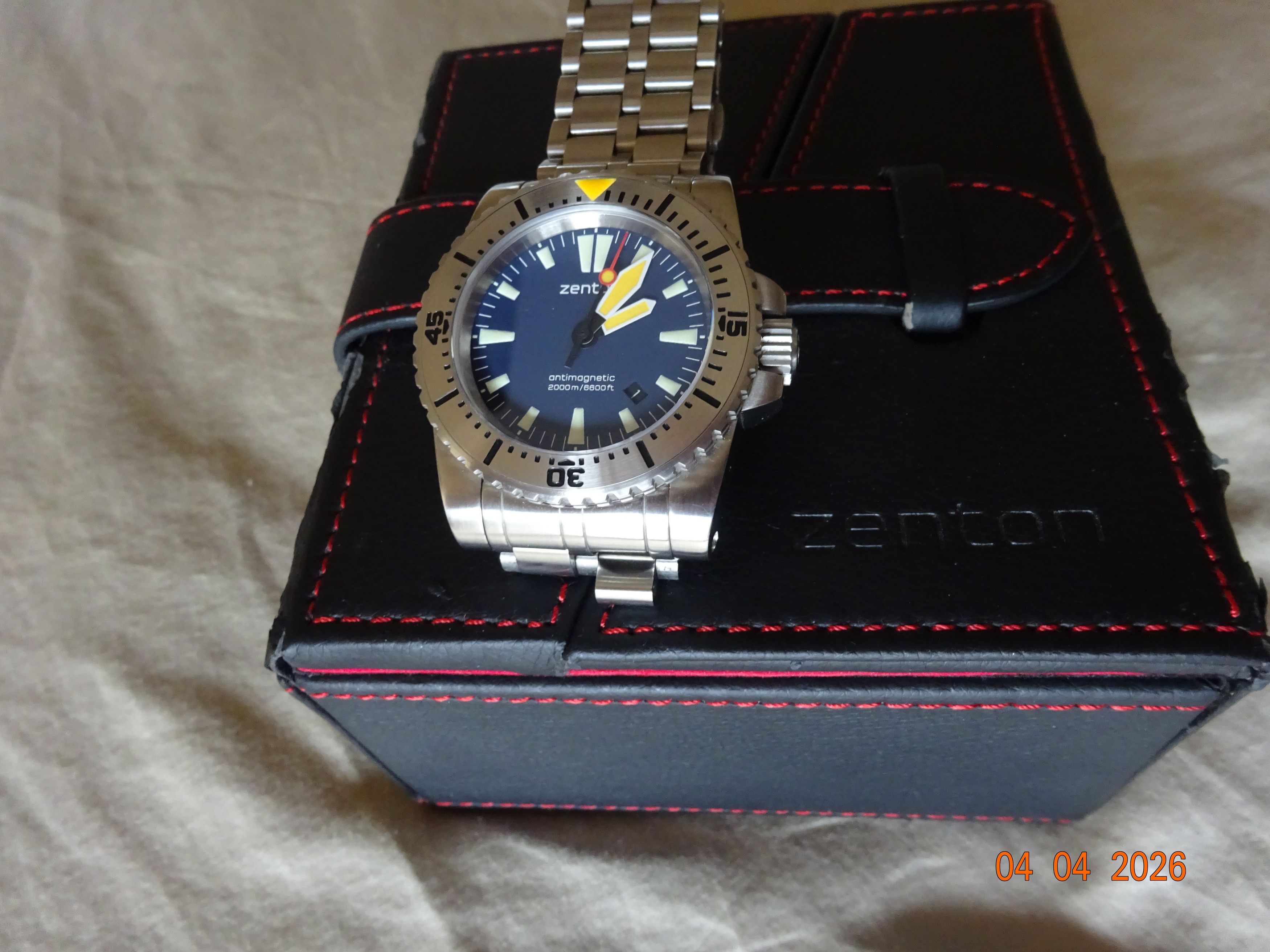 Other ZENTON M45 SILVER LIMITED EDITION - 2000M DIVER! Size ONE SIZE - 9 Thumbnail