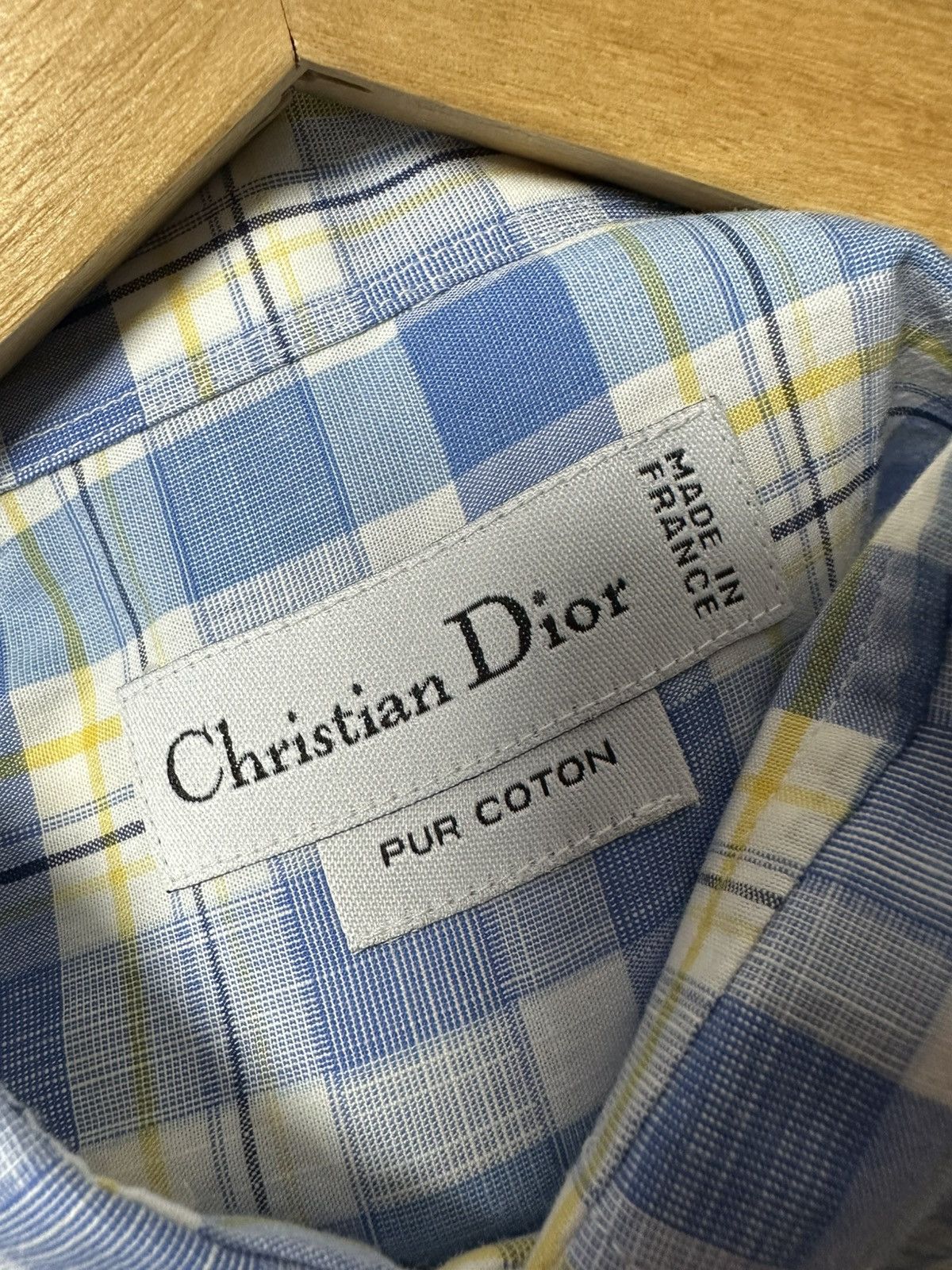 Dior Christian Dior Luxury Shirt Italy Designer Size US XL / EU 56 / 4 - 5 Thumbnail