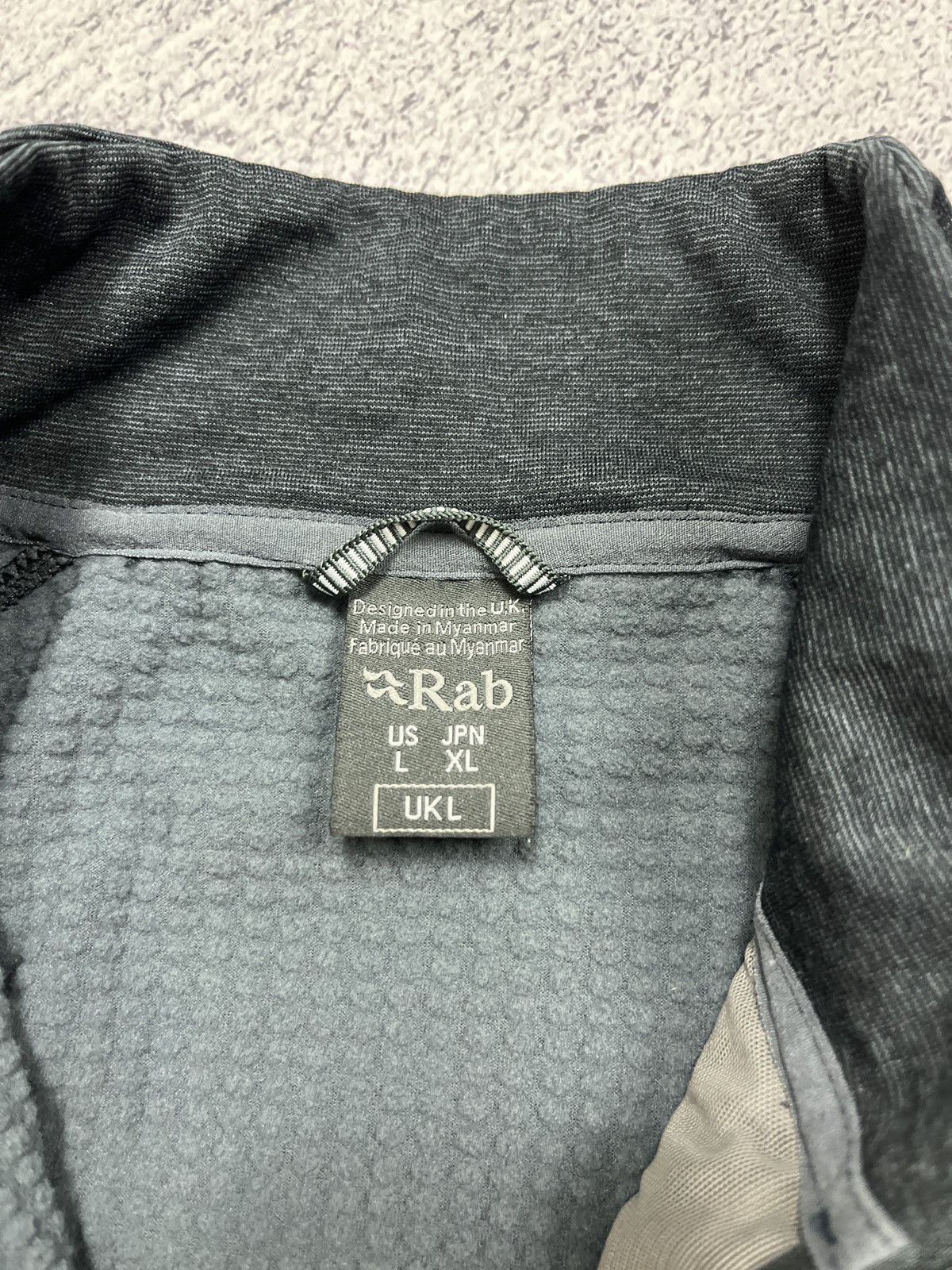 Rab Rab Nucleus Pull On Fleece 1/4 Zip Thermic Jacket QFA-83 Size US L / EU 52-54 / 3 - 6 Thumbnail