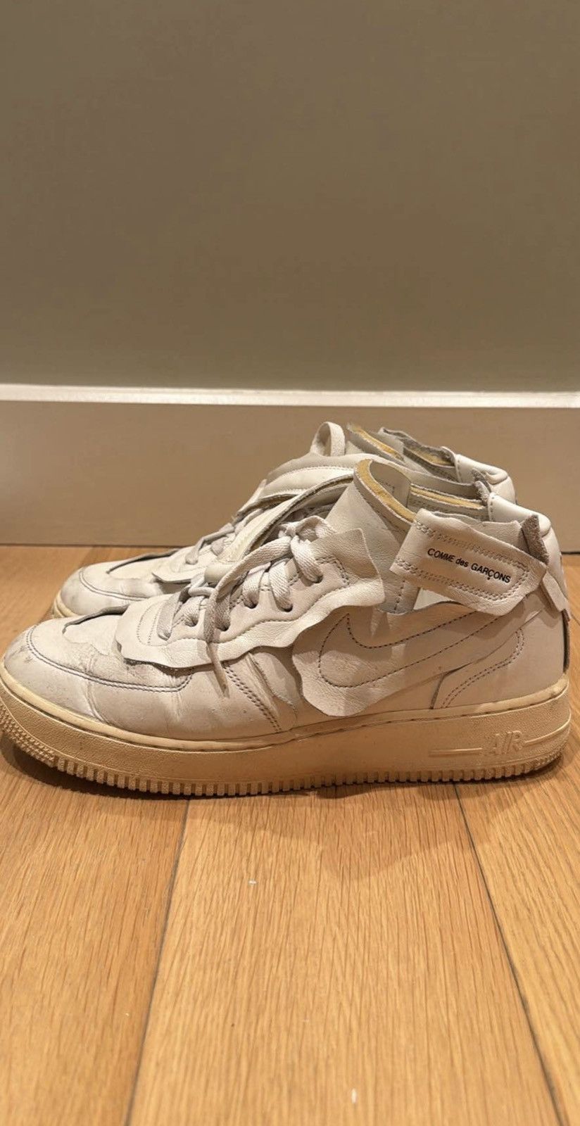 Comme des Garcons × Nike Nike x CDG Air Force 1 Mid Size US 9.5 / EU 42-43 - 1 Thumbnail