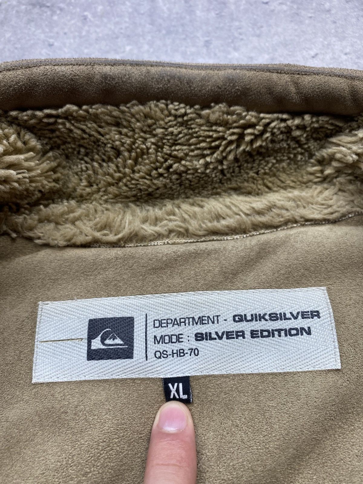 Quiksilver Quiksilver shearling jacket vintage 90’s rare avantgarde y2k Size US XL / EU 56 / 4 - 14 Thumbnail
