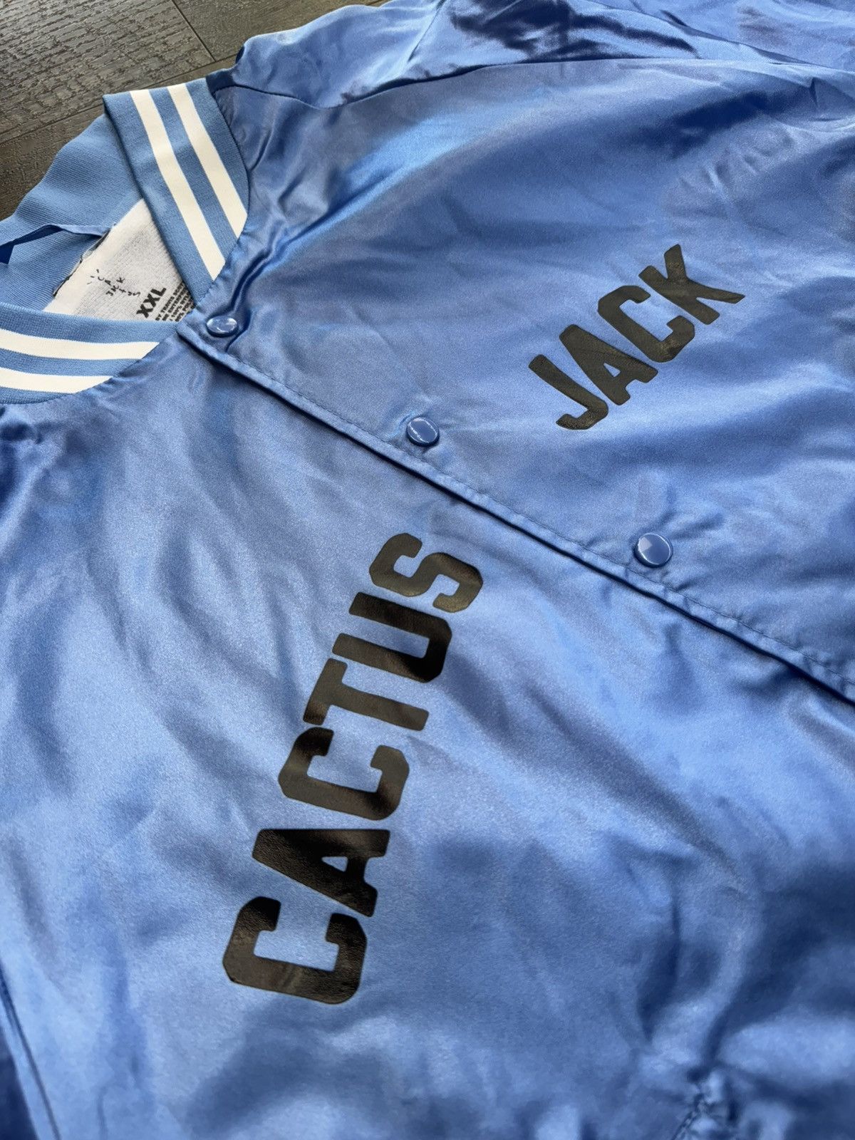 Travis Scott CACTUS JACK LOVE OF THE GAME CHARITY SOFTBALL JACKET (XXL) Size US XXL / EU 58 / 5 - 3 Thumbnail
