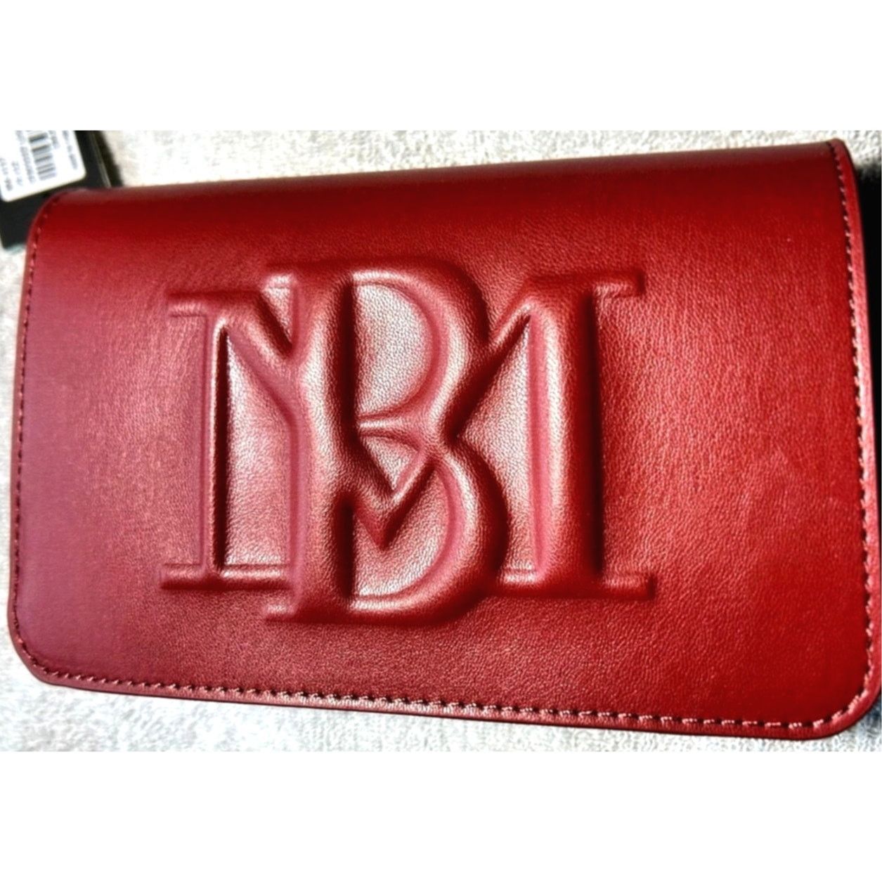 Badgley Mischka Badgley Mischka Debossed Logo Crossbody - Brick Red Size ONE SIZE - 2 Thumbnail