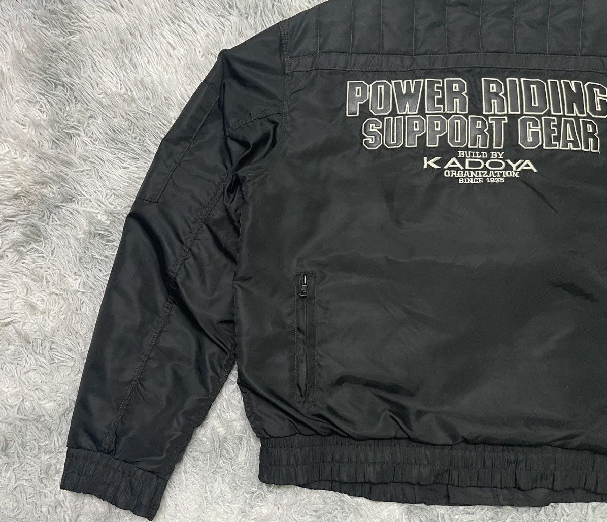 Kadoya 2000s K’S LEATHER BY KADOYA BIKER JACKET RARE Size US L / EU 52-54 / 3 - 16 Thumbnail