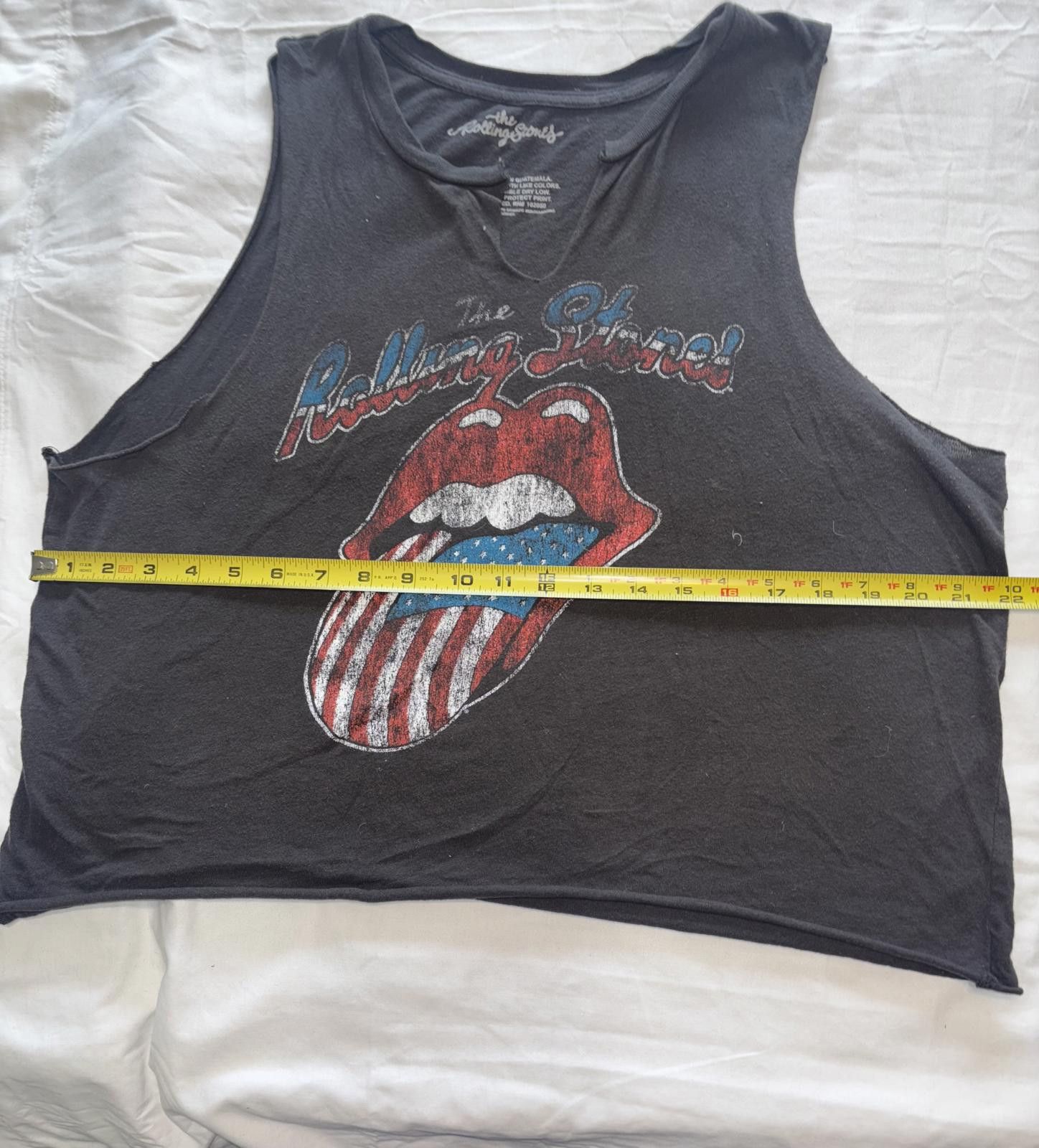 The Rolling Stones The Rolling Stones Vintage Tank Top - American Flag Design Size L / US 10 / IT 46 - 5 Thumbnail