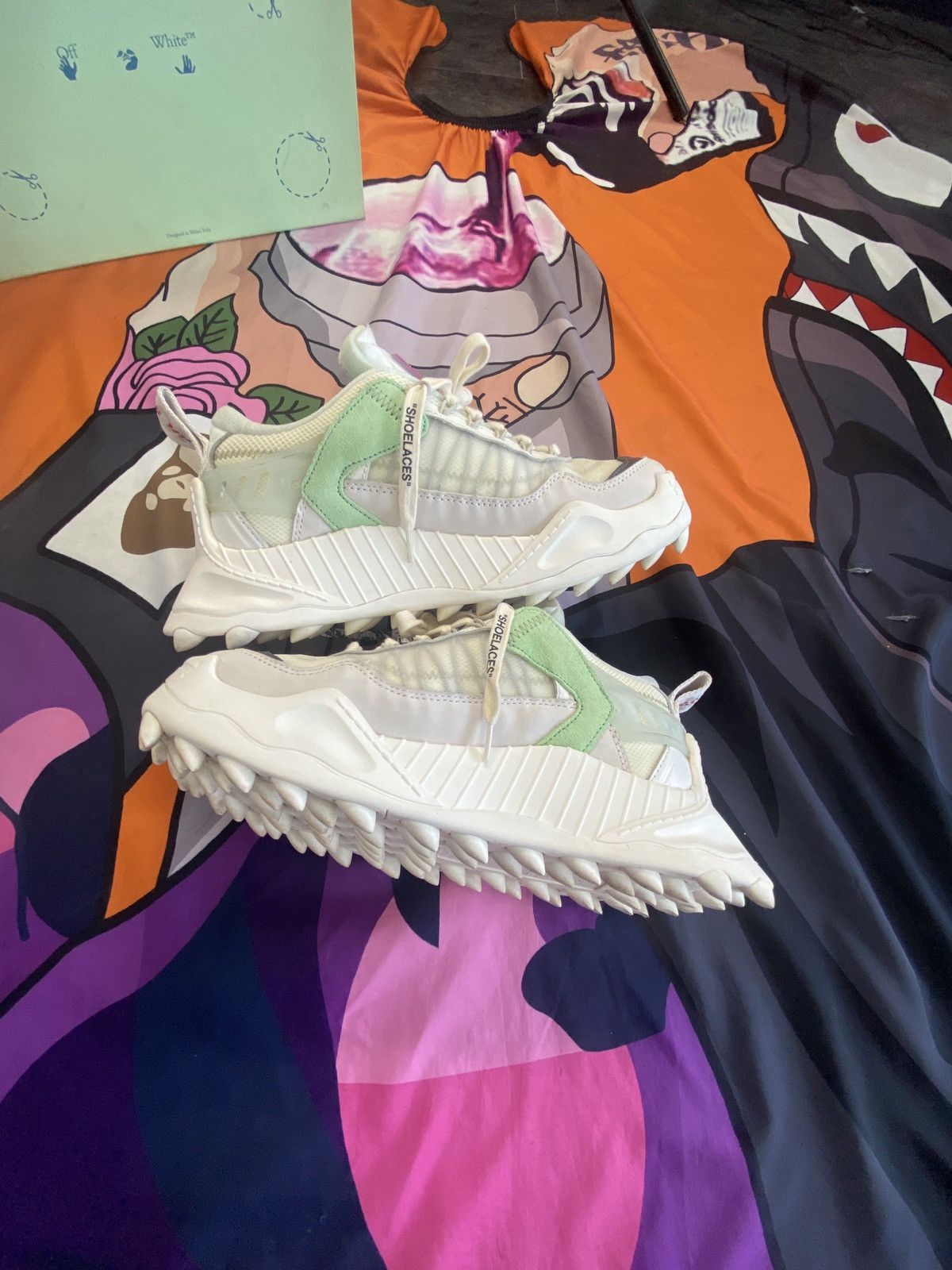 Off-White Off white oddesy pink blue Size US 9 / IT 39 - 7 Thumbnail