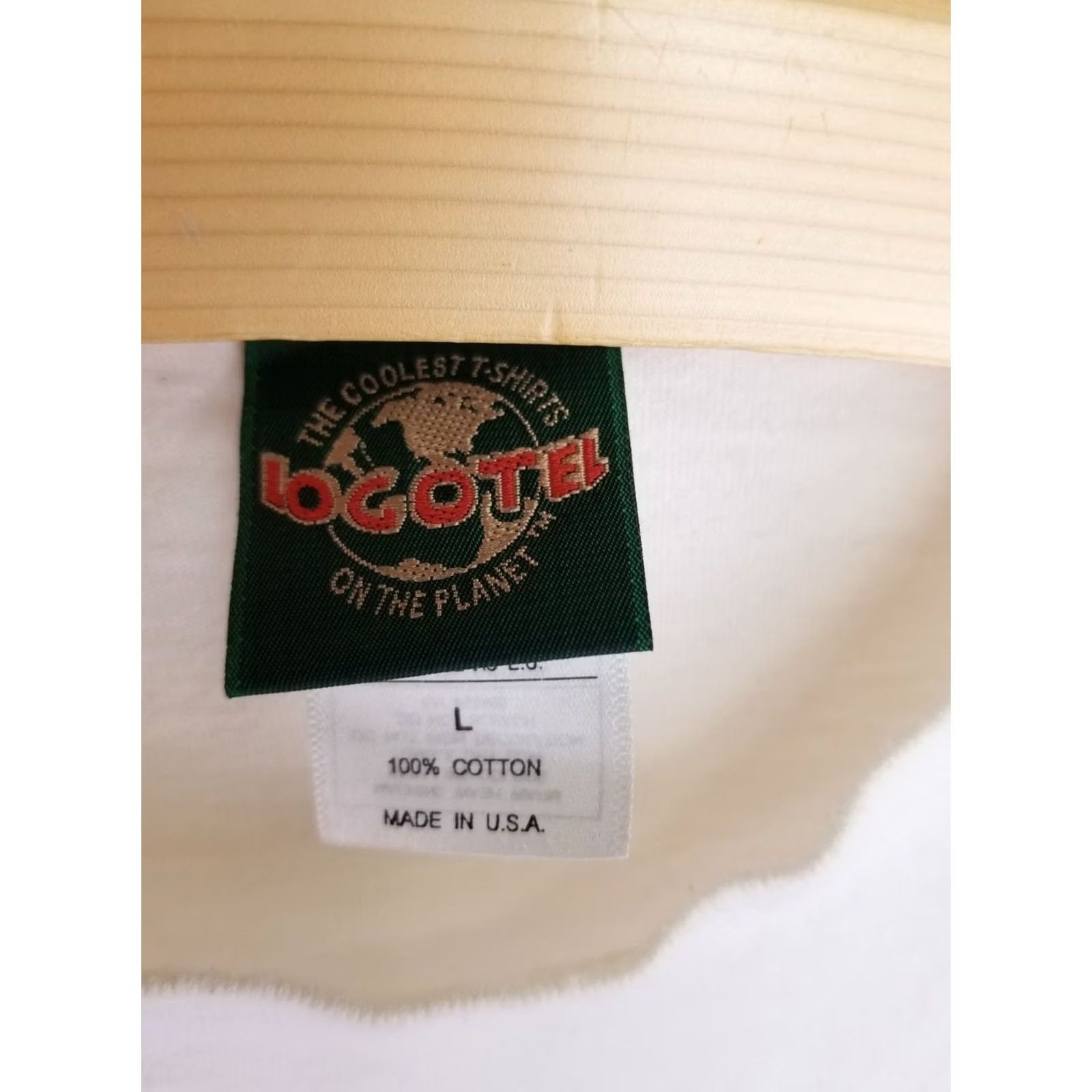 Vintage VINTAGE 94' ELVIS T-SHIRT WHITE COTTON SZ L MENS Size US L / EU 52-54 / 3 - 4 Thumbnail