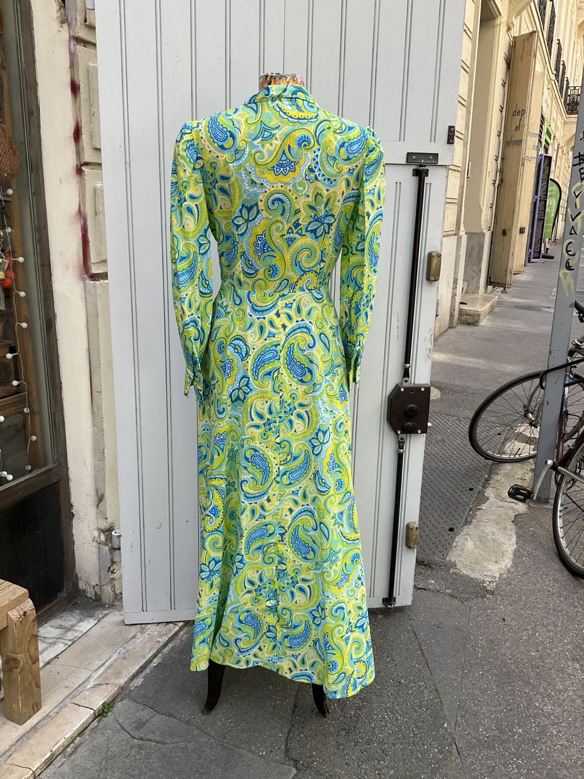Vintage Sublime 70's vintage dress Size M / US 6-8 / IT 42-44 - 6 Thumbnail