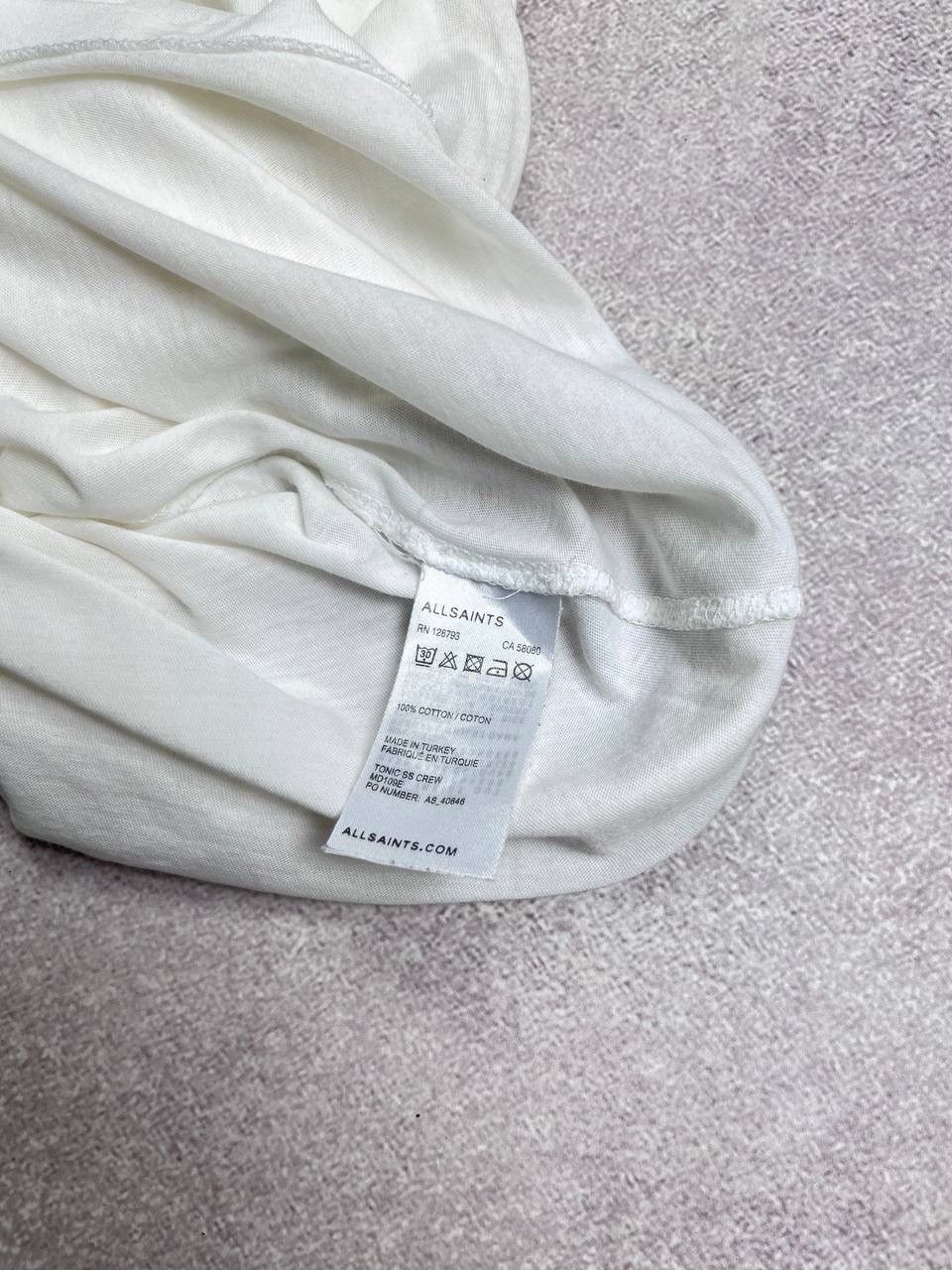 Allsaints × Vintage Vintage Allsaints White T-shirt Small Size US S / EU 44-46 / 1 - 4 Thumbnail