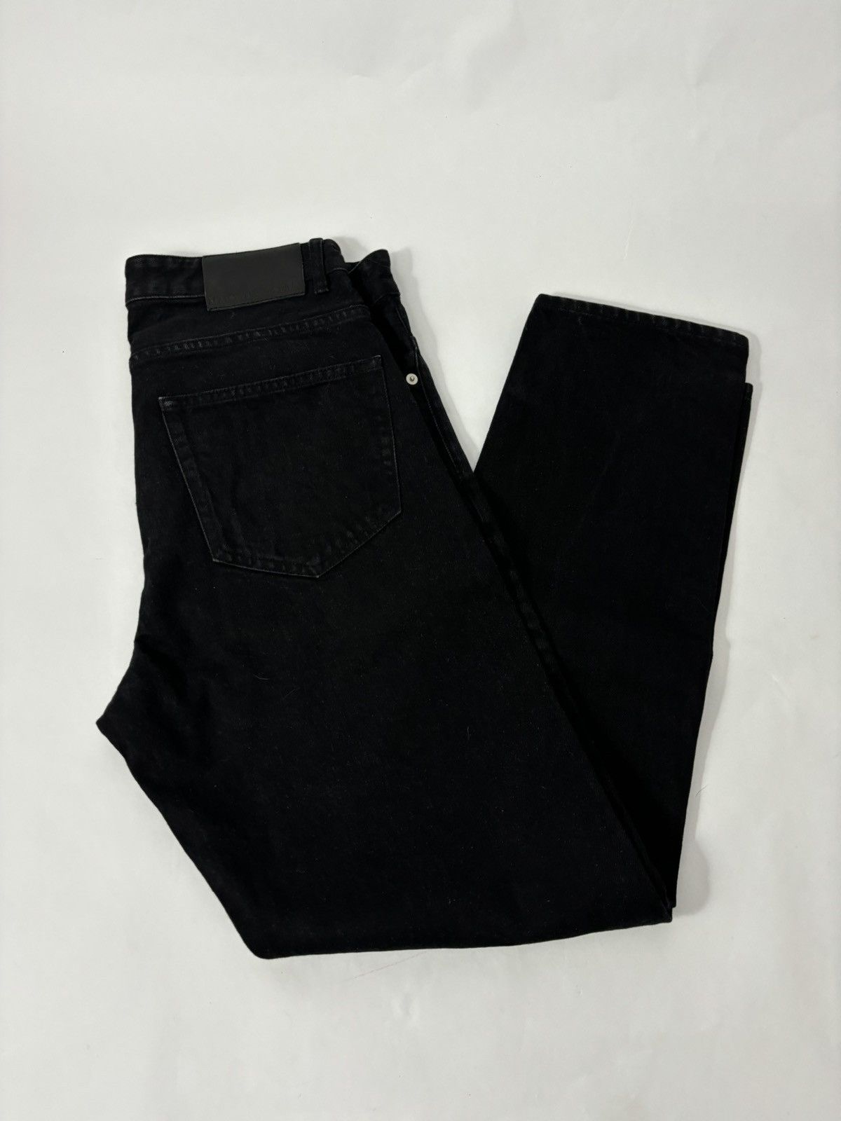 Maison Kitsune Maison Kitsune Black jeans Size US 31 - 1 Thumbnail