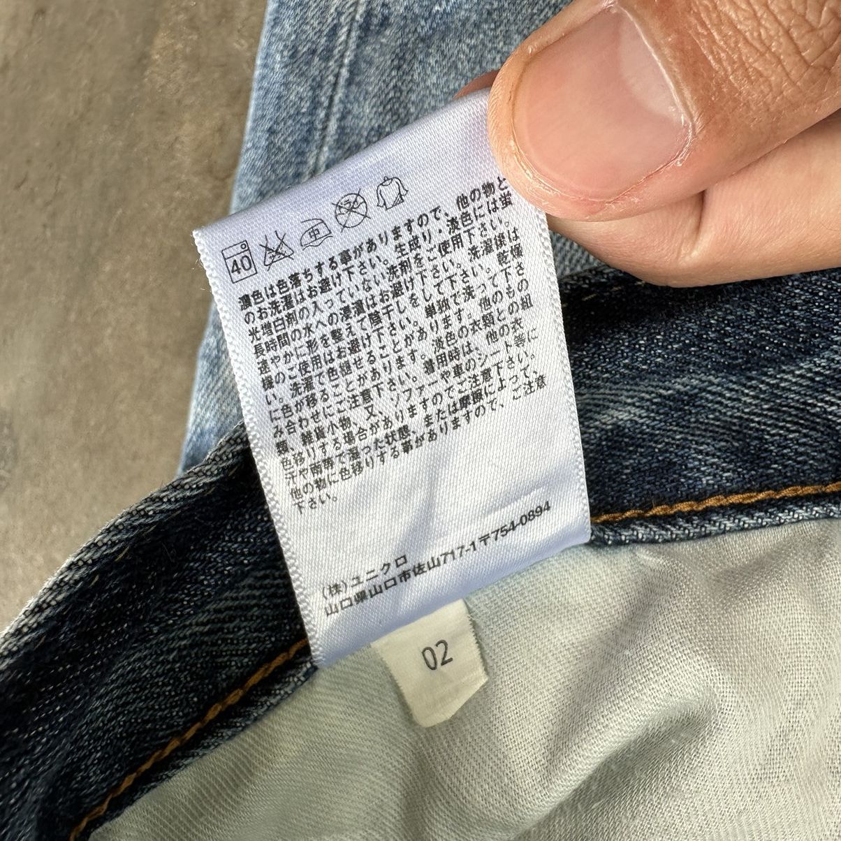 Japanese Brand × Jean × Vintage Vintage Japanese Distressed Faded Denim Jean Pant W38 Size US 38 / EU 54 - 7 Thumbnail