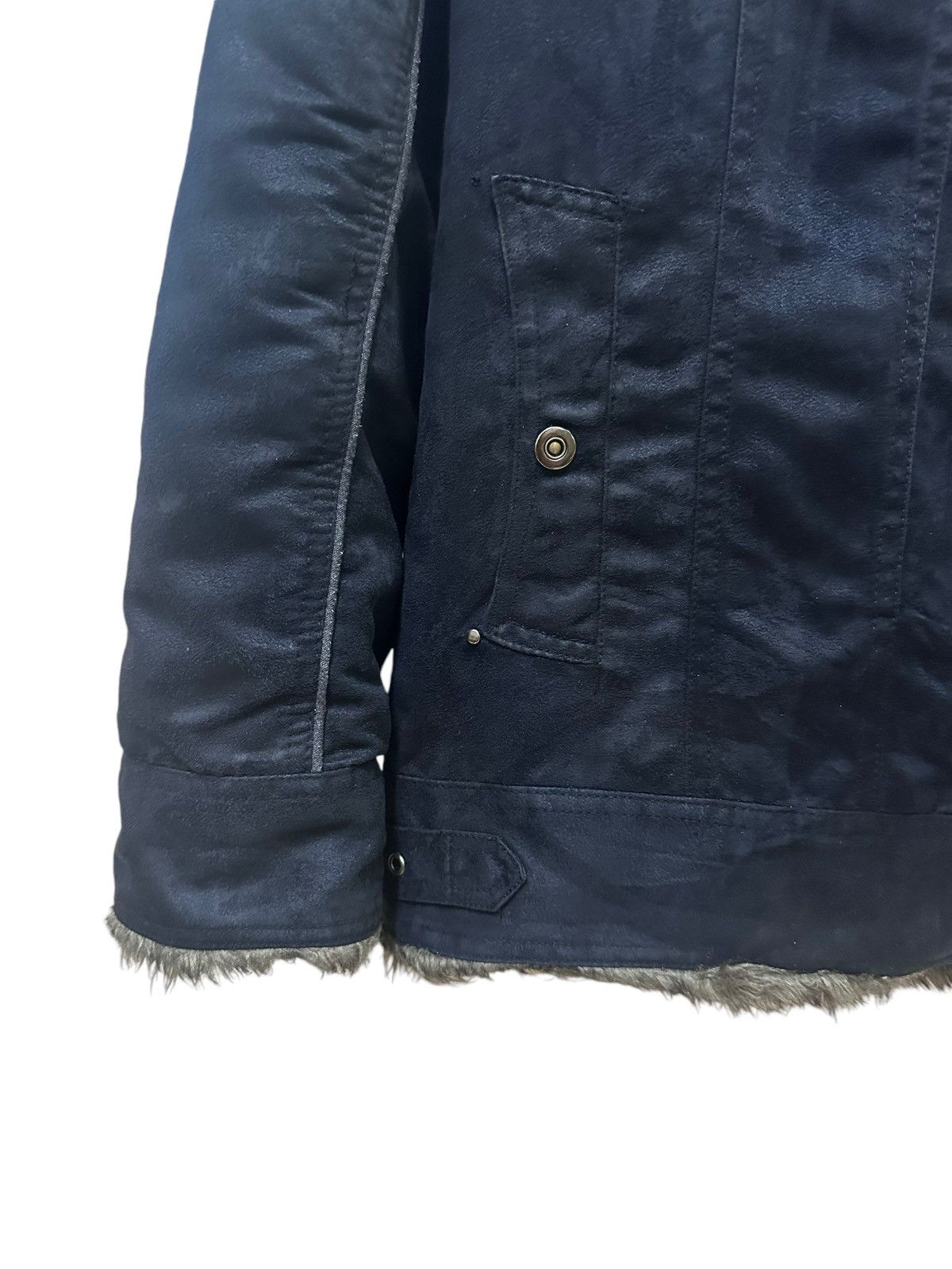 Japanese Brand × Vintage Japanese Splendid Satisfaction Moleskin Fur Collar Jacket Size US M / EU 48-50 / 2 - 5 Thumbnail