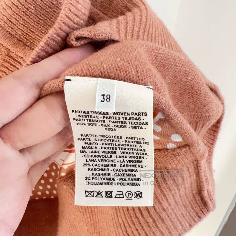 Hermes Hermes Wool silk cardigan spring and autumn outerwear Size XS / US 0-2 / IT 36-38 - 4 Thumbnail