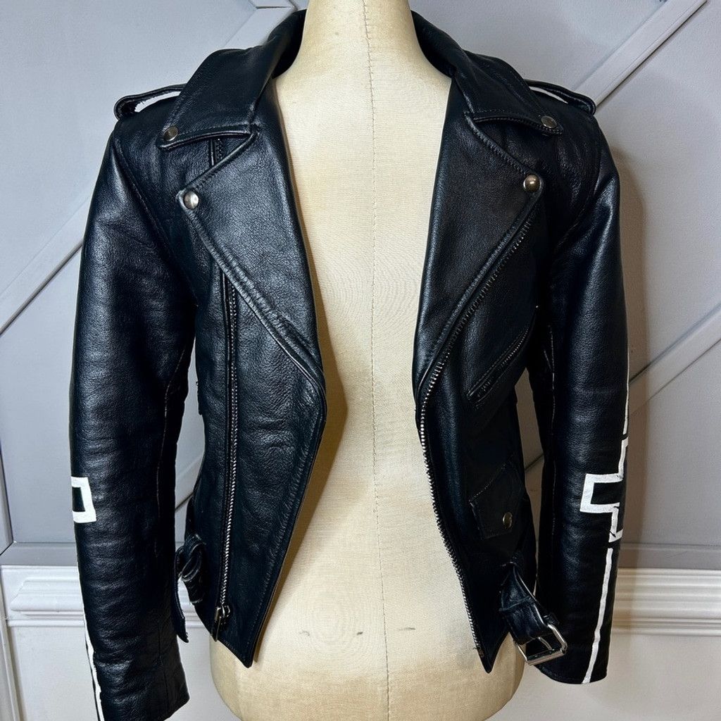 +Fresh.I.Am+ +FRESH.i.AM+ Genuine Buffalo Leather Jacket Womens Size S Size S / US 4 / IT 40 - 3 Thumbnail