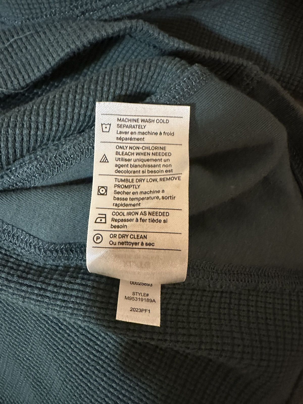 Vince Vince Waffle Long Sleeve Tee Size US XL / EU 56 / 4 - 6 Thumbnail