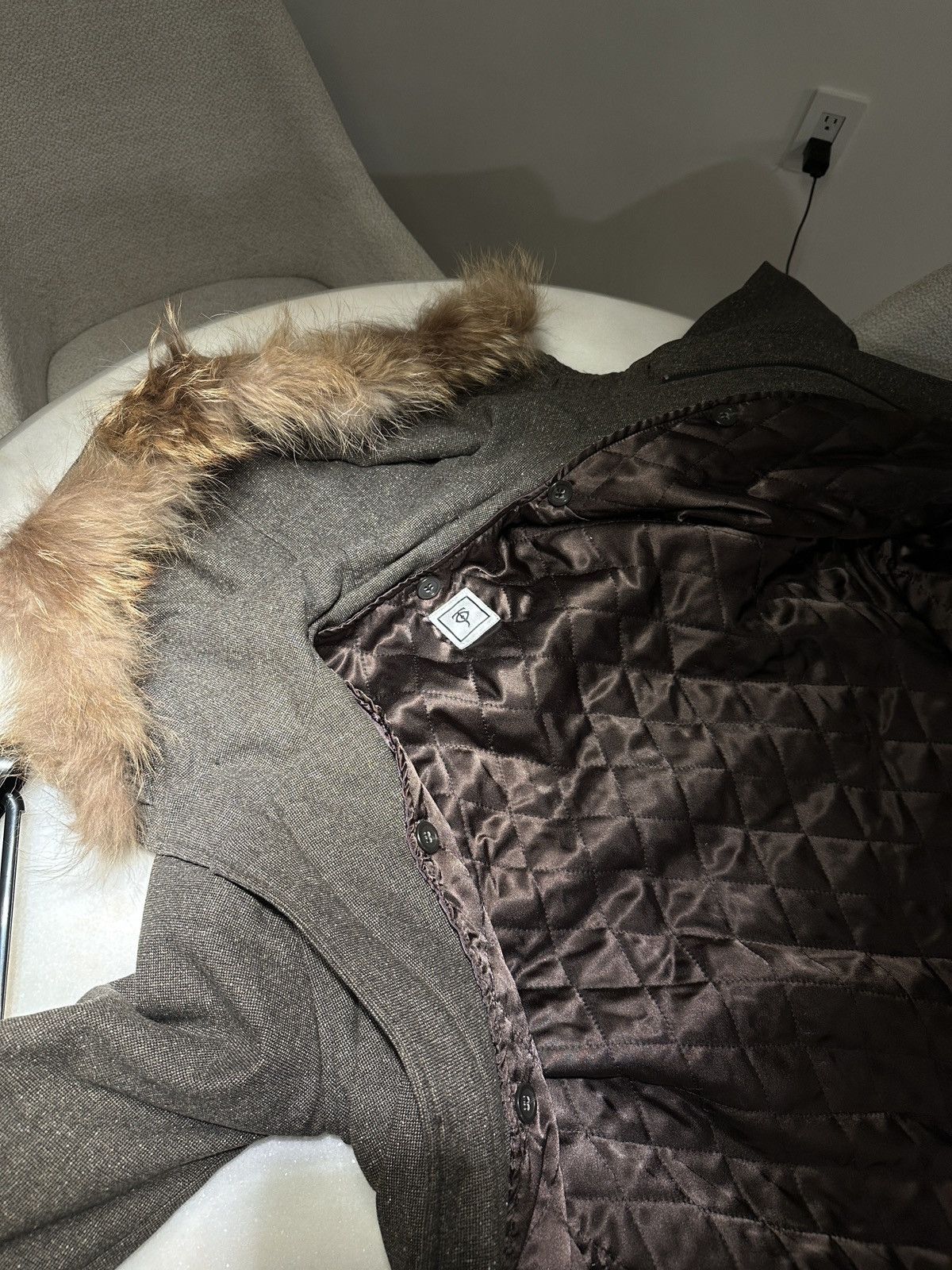 Temple Of Jawnz Temple of Jawnz Fishtail Parka - Cracked Pepper Small 46-48 Size US S / EU 44-46 / 1 - 7 Thumbnail