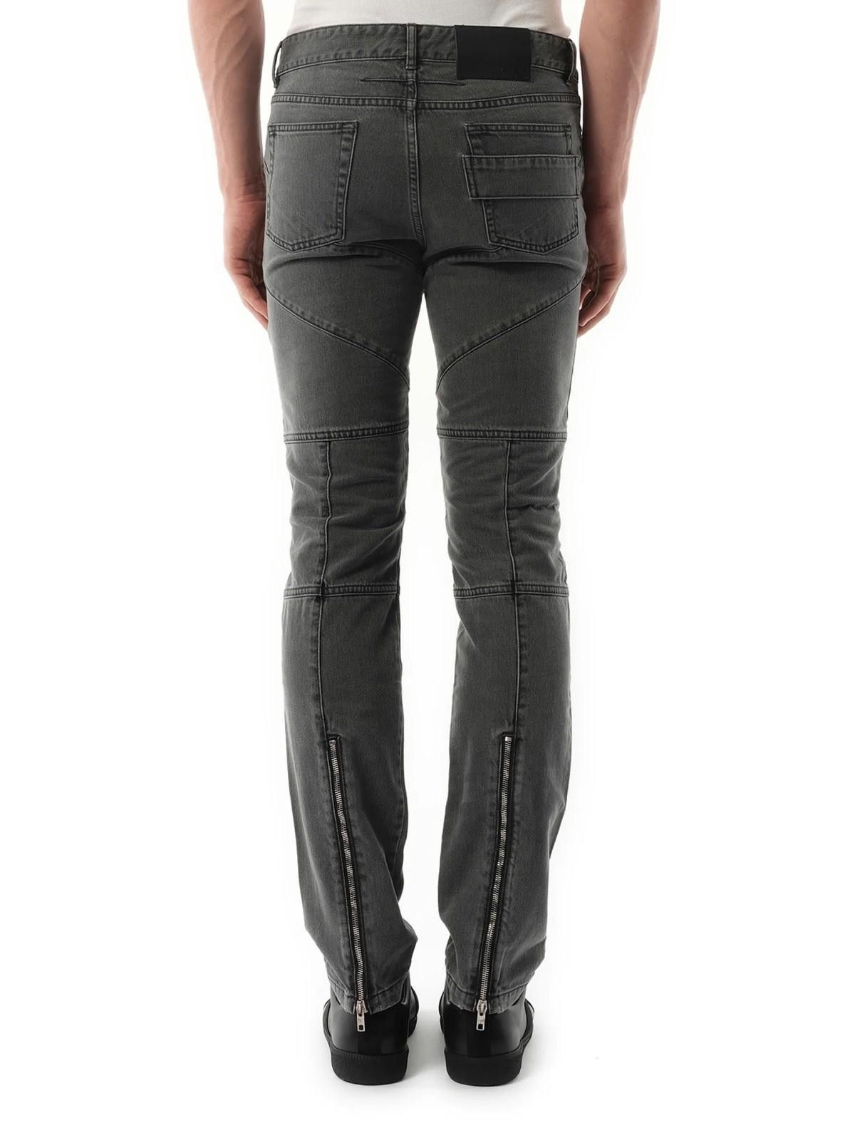 Givenchy new Givenchy mens denim jeans grey cuban biker fit zip 29 Size US 29 - 3 Thumbnail