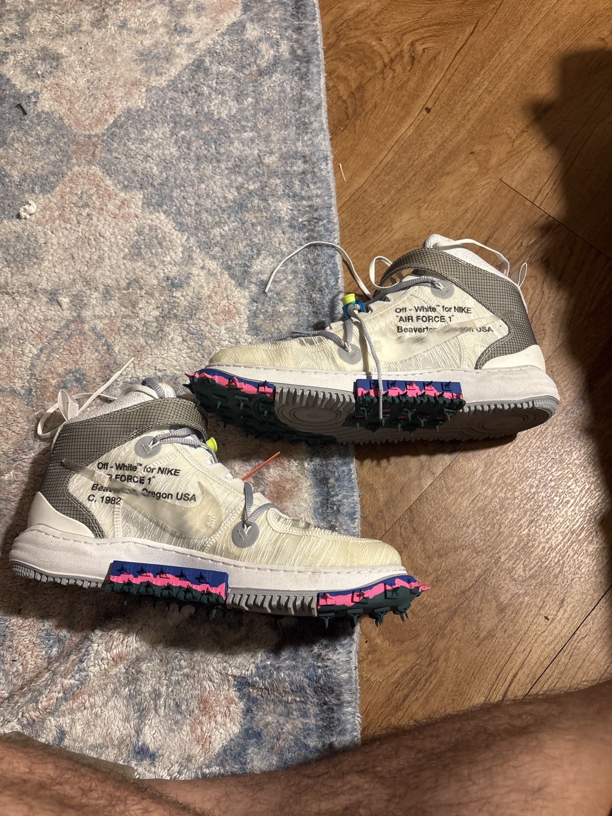 Nike × Off-White Air force 1 mid sp Size US 13 / EU 46 - 2 Thumbnail
