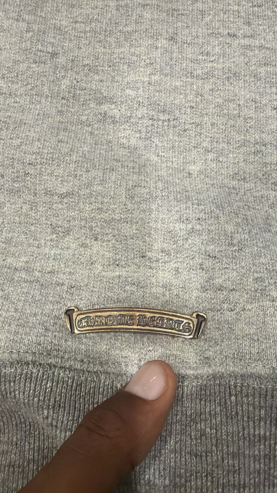 Chrome Hearts Chrome Hearts Triple Cross Patch Crewneck Size US L / EU 52-54 / 3 - 7 Thumbnail