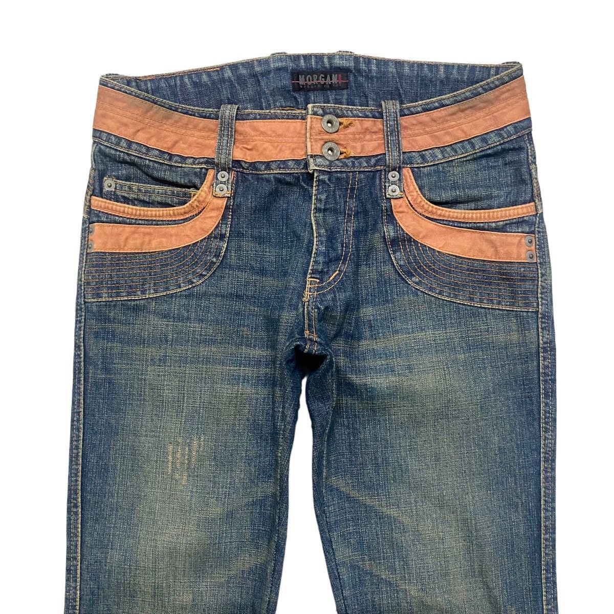 Morgan Homme Morgan Homme Denim Flare Jeans Size US 28 / EU 44 - 3 Thumbnail