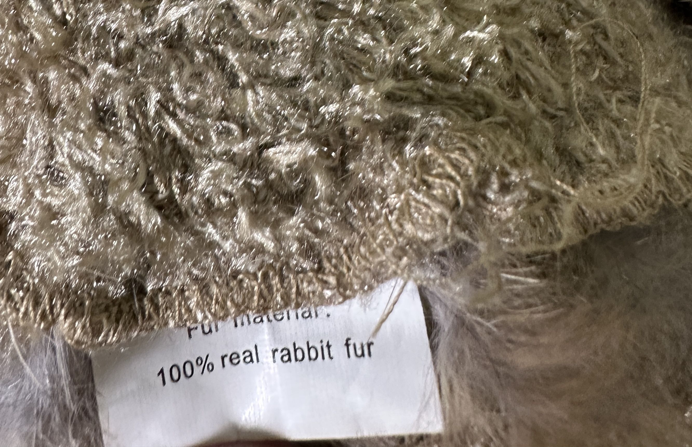 Designer Haust Vest Hoodie Rabbit Fur Size M / US 6-8 / IT 42-44 - 9 Thumbnail
