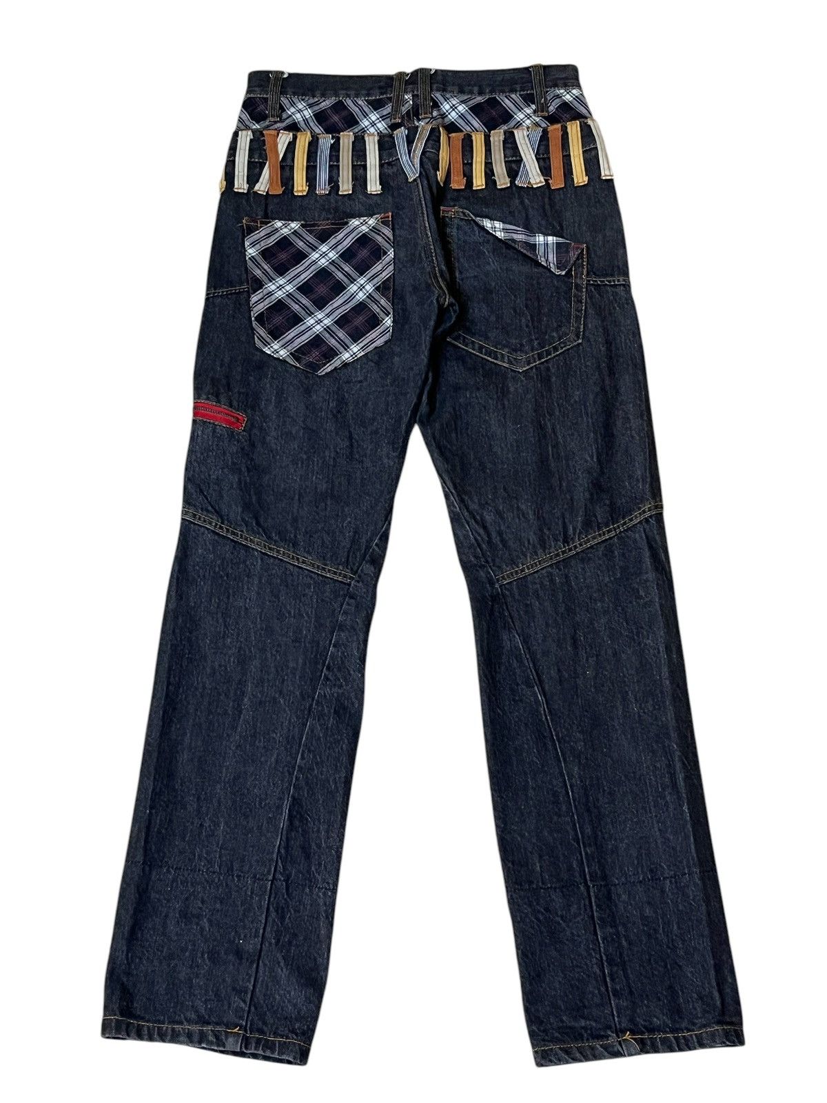 Le Grande Bleu (L.G.B.) SICK🔥JAPANESE BRAND "NYLAUS JEANS" DOUBLE WAIST JEANS/DENIM Size US 28 / EU 44 - 2 Thumbnail