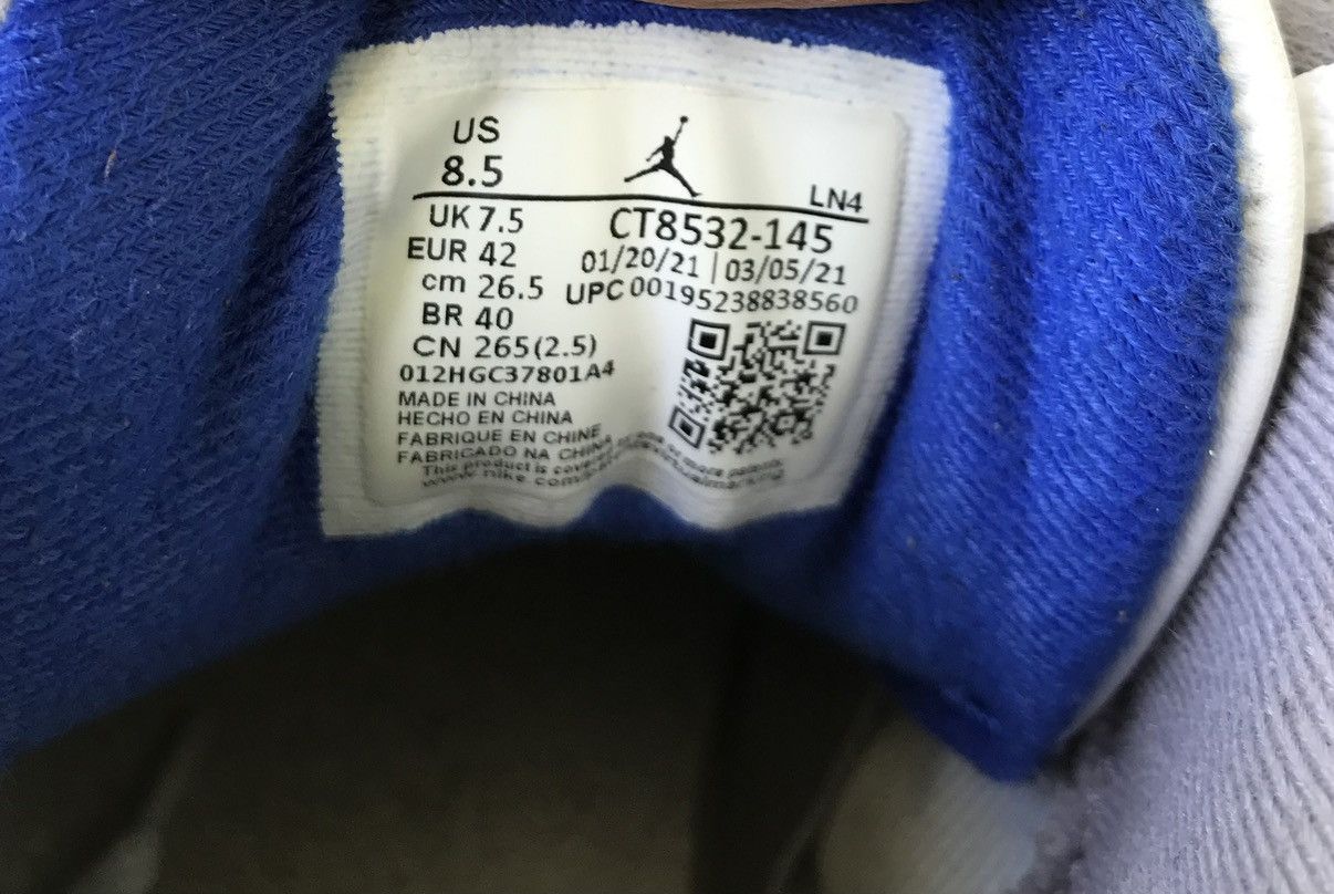 Jordan Brand Air Jordan Retro 3 Racer Blue Size 8.5 Size US 8.5 / EU 41-42 - 9 Thumbnail