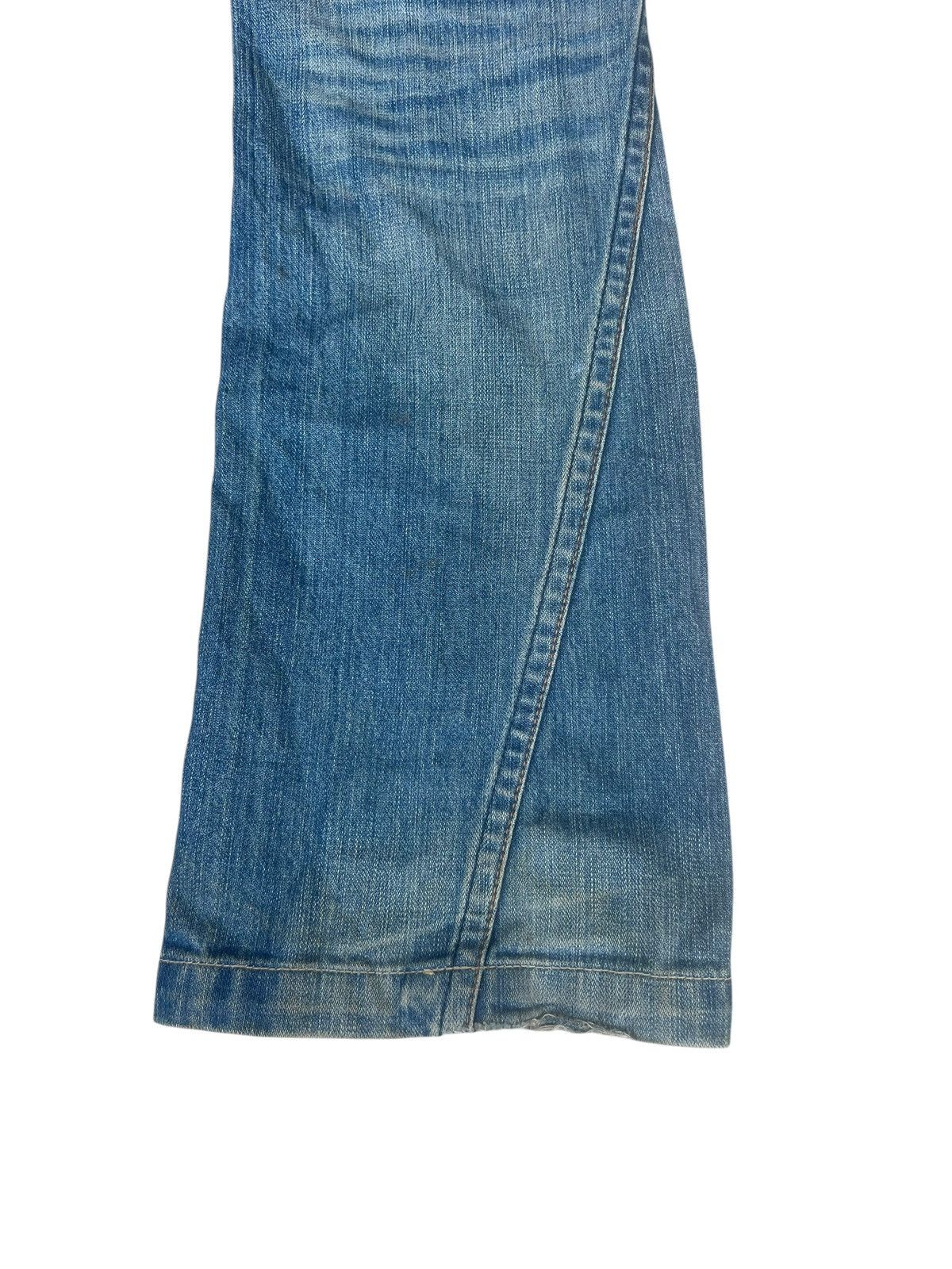 BUFFALO BOBS Vintage Buffalo Jeans Distress Dirty Mud Denim Bootcut Jeans Size US 31 - 19 Thumbnail